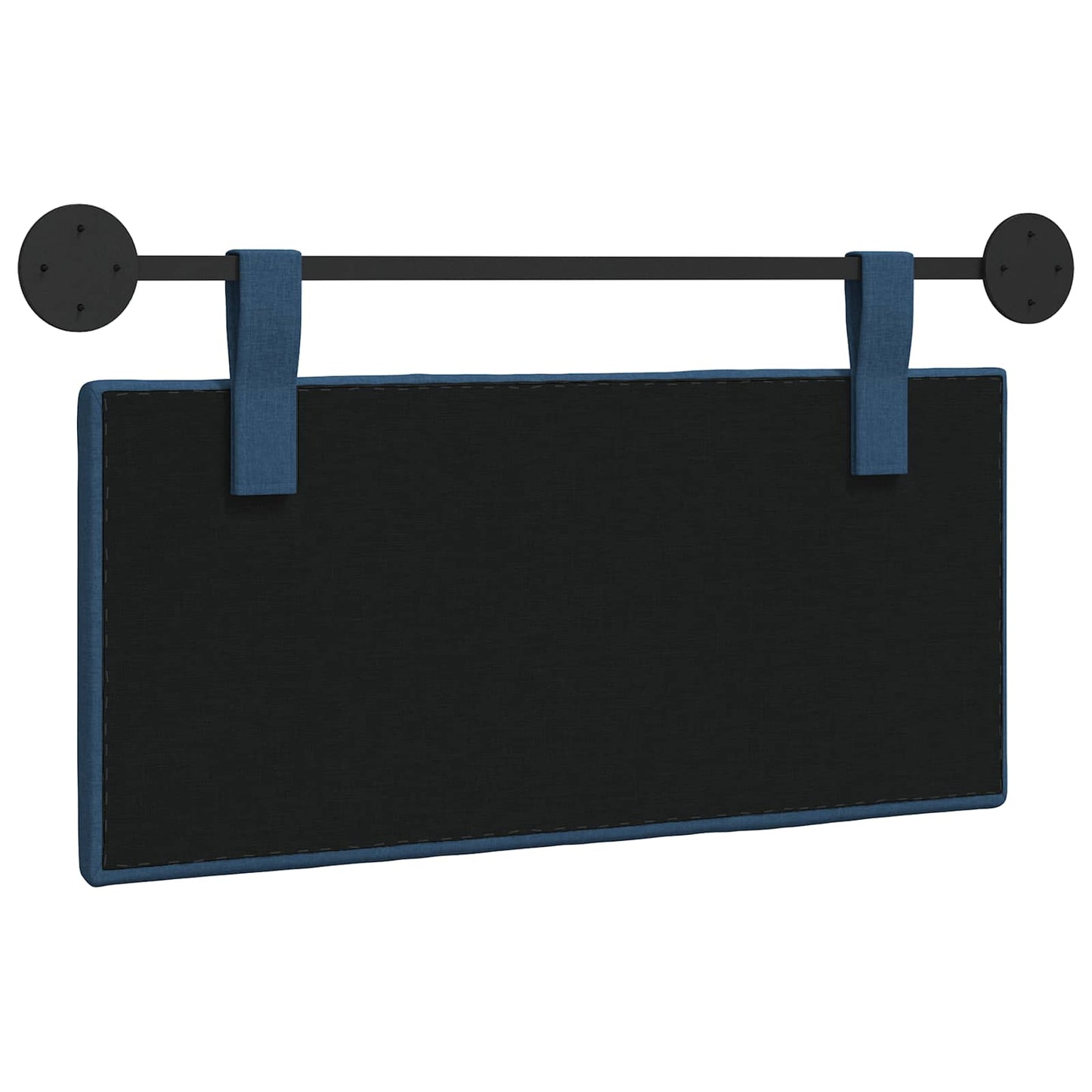 Hangend hoofdbord Blauw Stof is nu te koop bij PeponiXL, paradijselijk wonen!