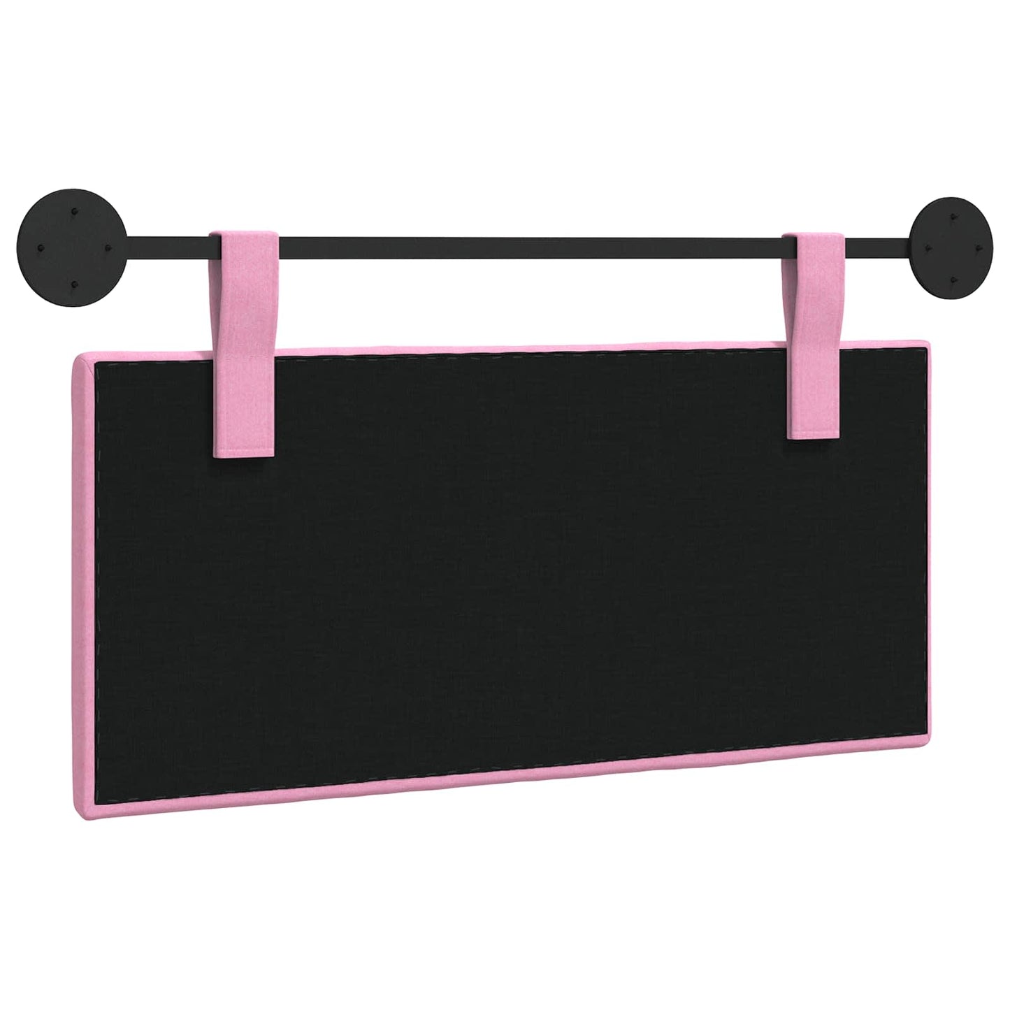 Hangend Hoofdeinde Wandgemonteerd Roze 100 x 55 x 5 cm Stof is nu te koop bij PeponiXL, paradijselijk wonen!