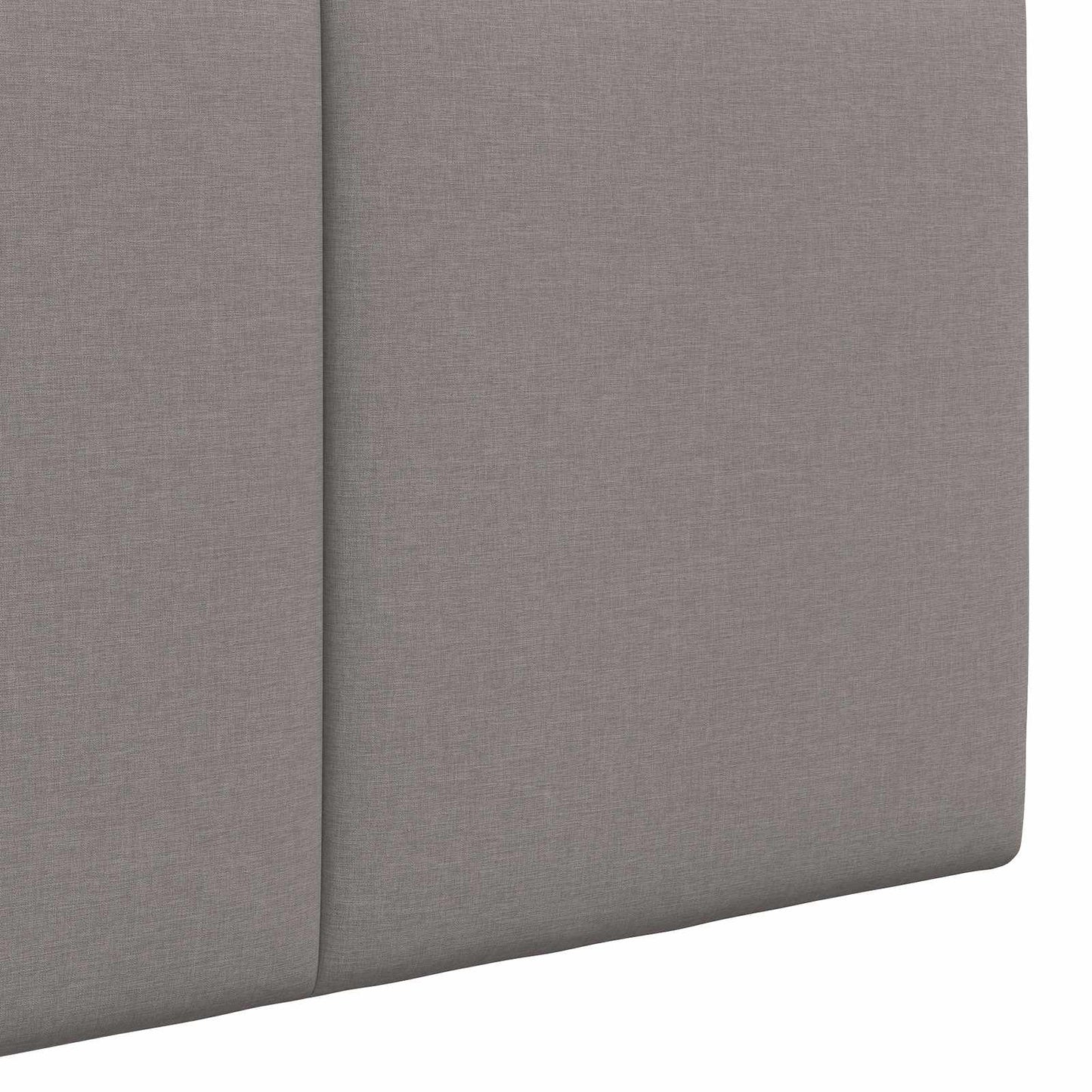 Hangend hoofdbord Taupe Stof is nu te koop bij PeponiXL, paradijselijk wonen!