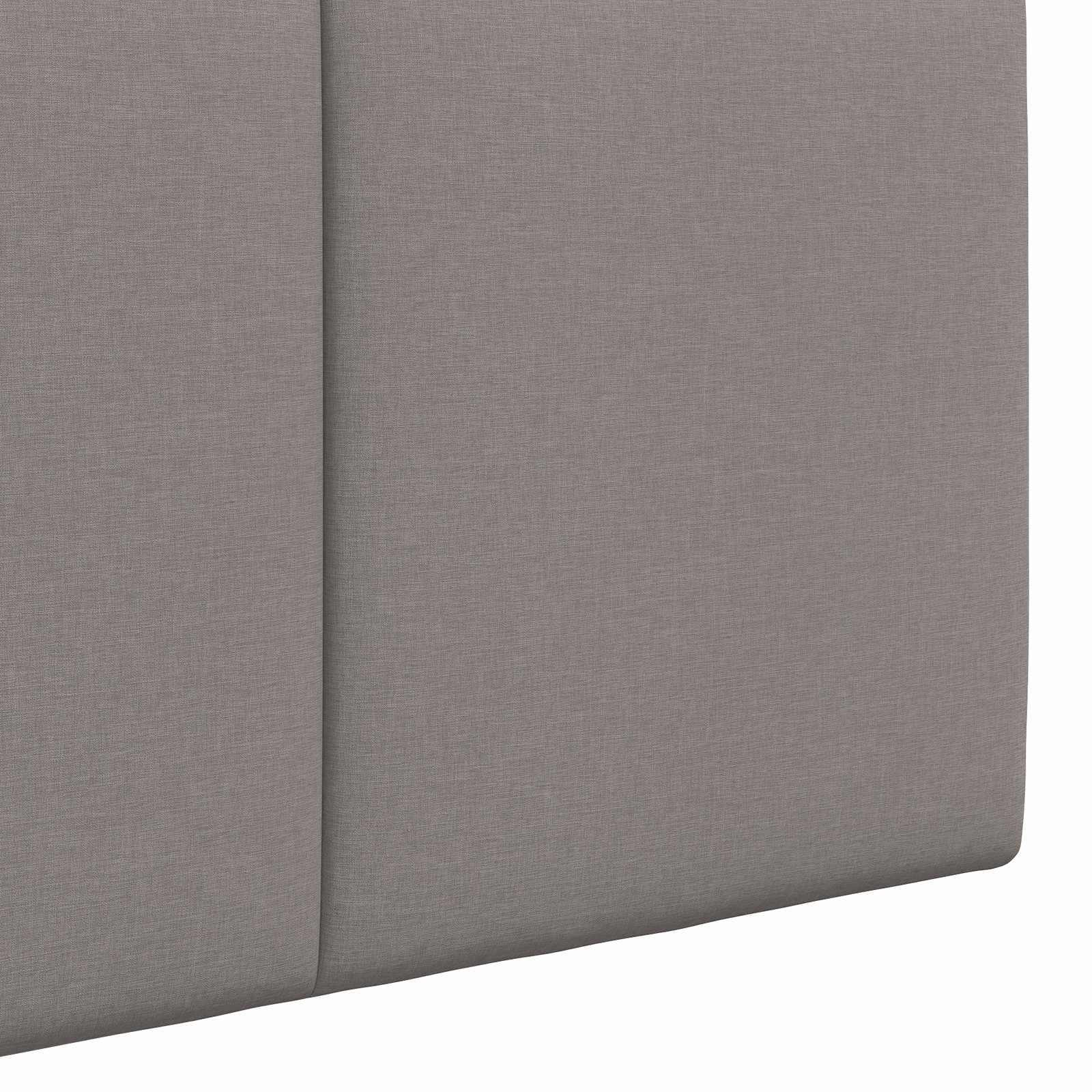 Hangend hoofdbord Taupe Stof is nu te koop bij PeponiXL, paradijselijk wonen!