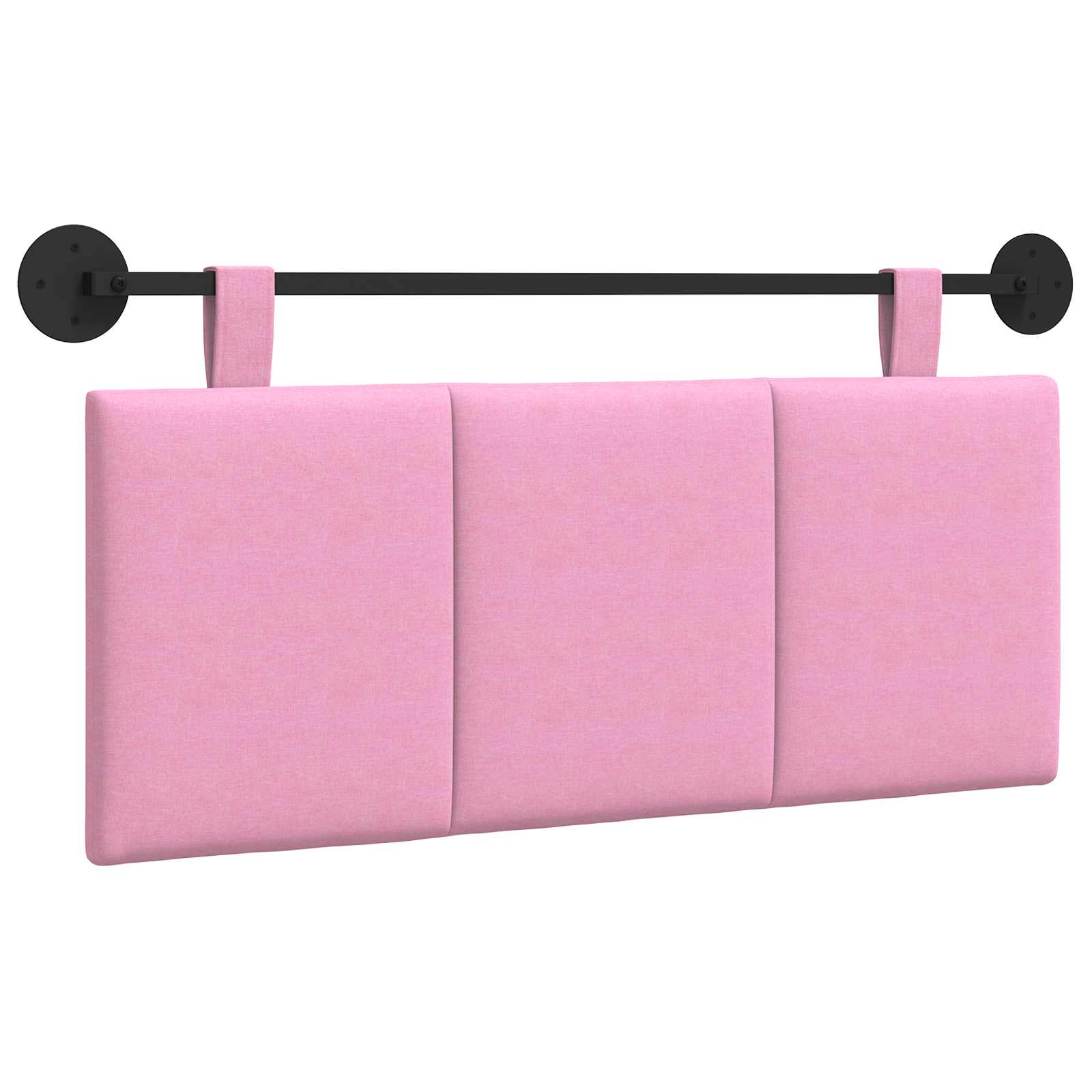 Hangend hoofdbord Roze Stof is nu te koop bij PeponiXL, paradijselijk wonen!