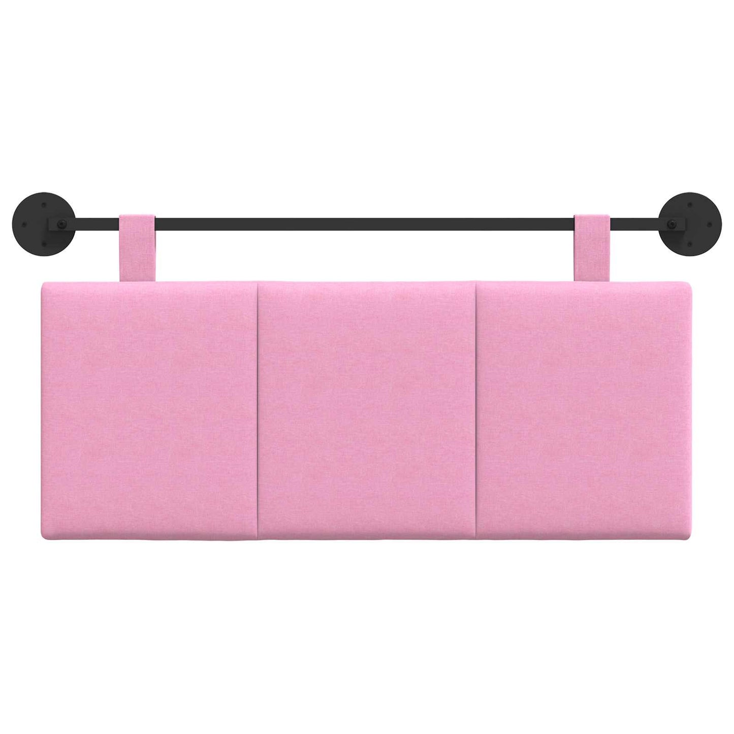 Hangend hoofdbord Roze Stof is nu te koop bij PeponiXL, paradijselijk wonen!