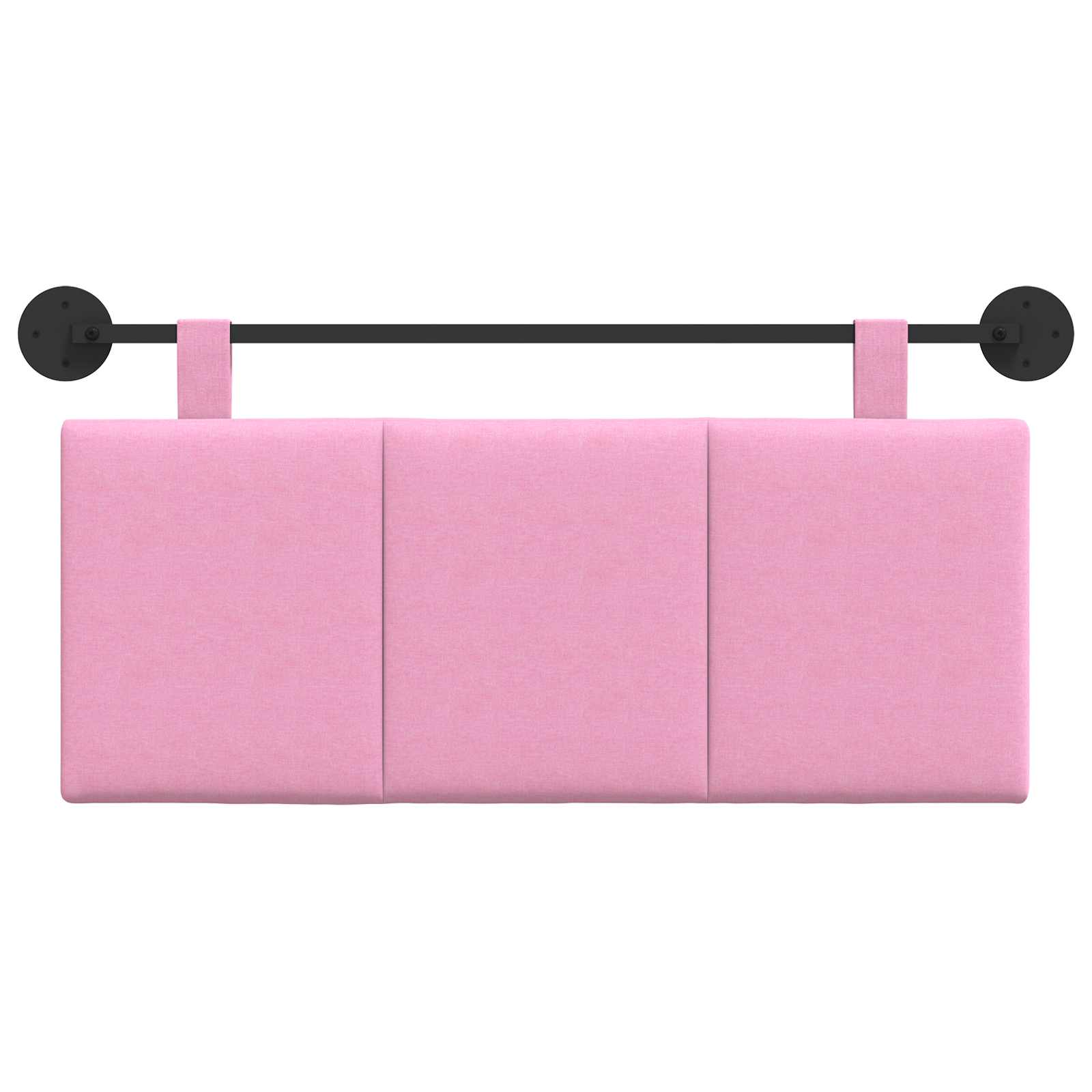 Hangend hoofdbord Roze Stof is nu te koop bij PeponiXL, paradijselijk wonen!