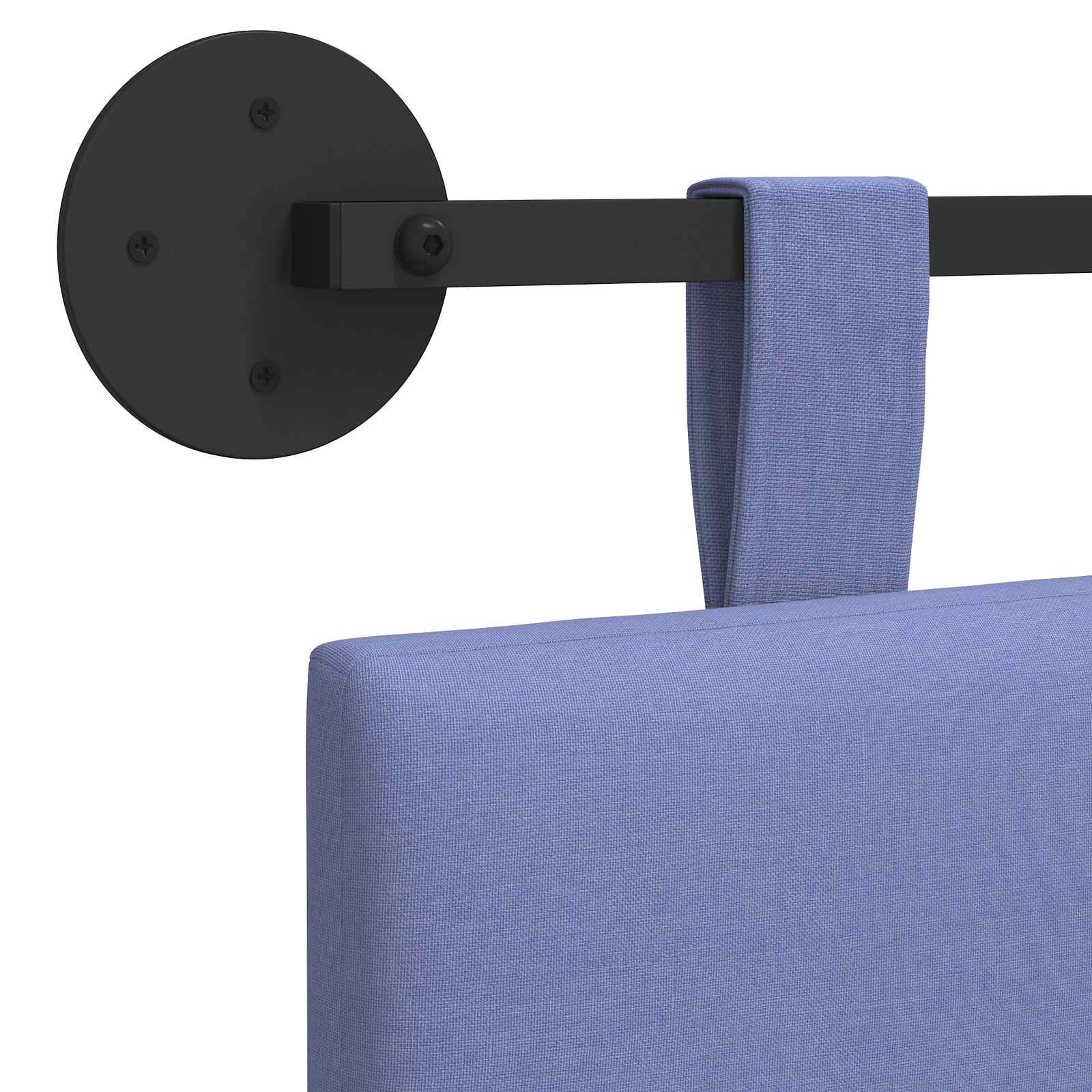 Hangend hoofdbord Jeans Blauw Stof is nu te koop bij PeponiXL, paradijselijk wonen!