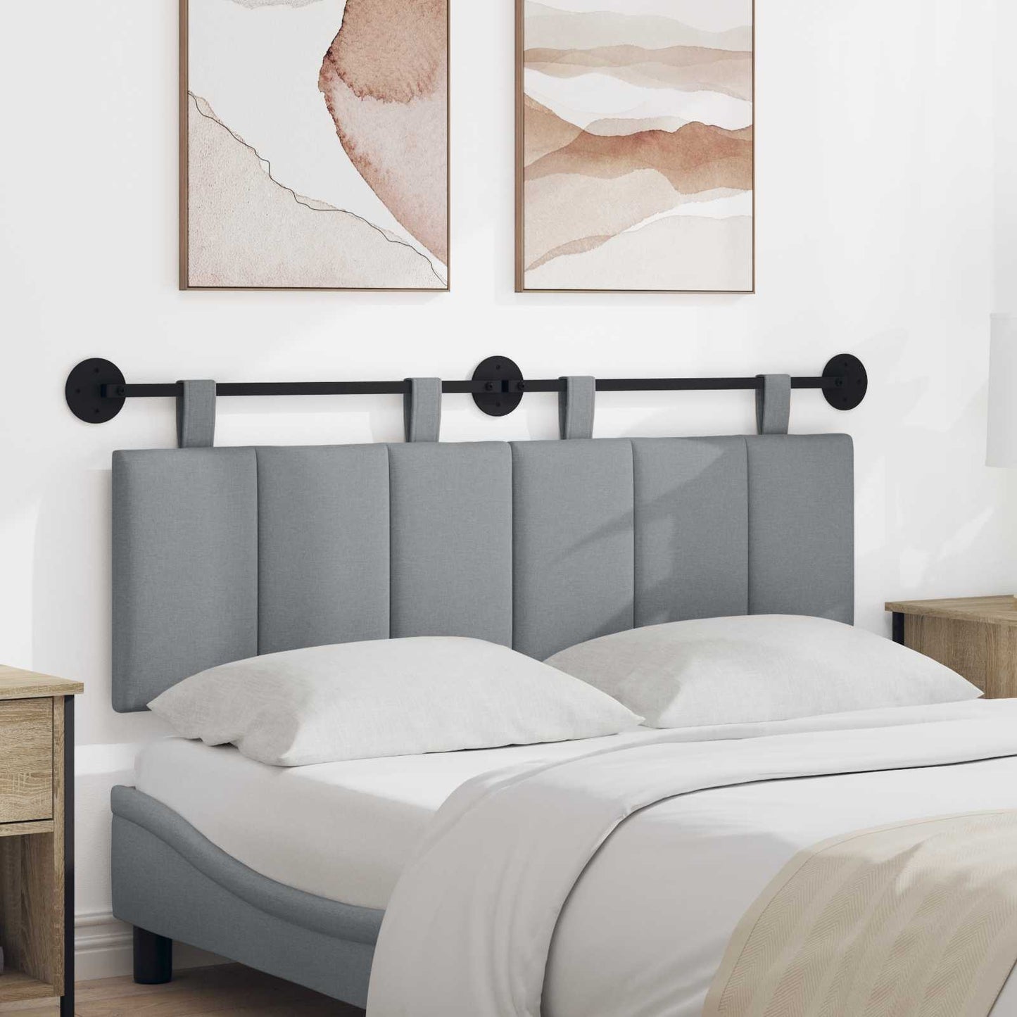 Hangend hoofdbord Stof is nu te koop bij PeponiXL, paradijselijk wonen!