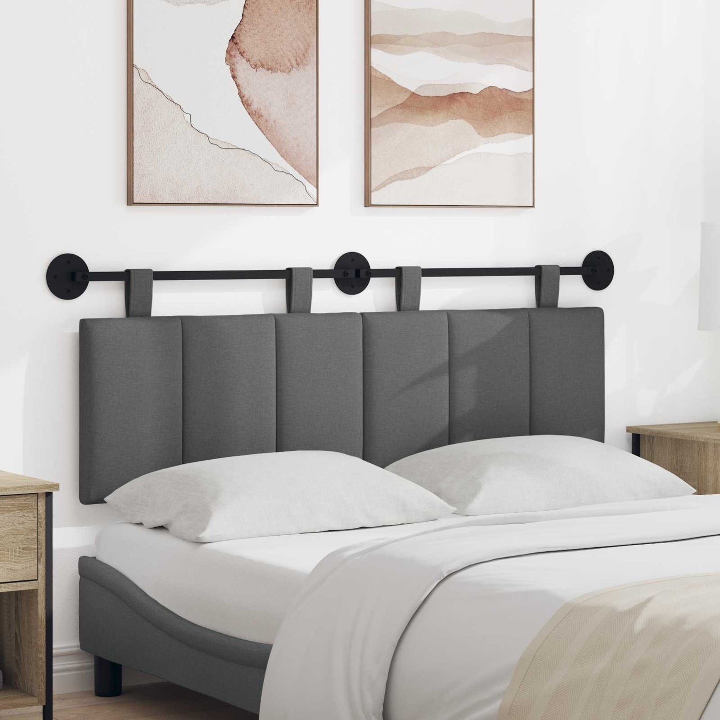 Hangend hoofdbord Stof is nu te koop bij PeponiXL, paradijselijk wonen!