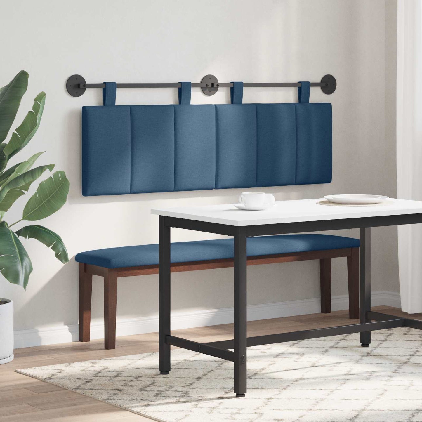 Hangend hoofdbord Stof is nu te koop bij PeponiXL, paradijselijk wonen!