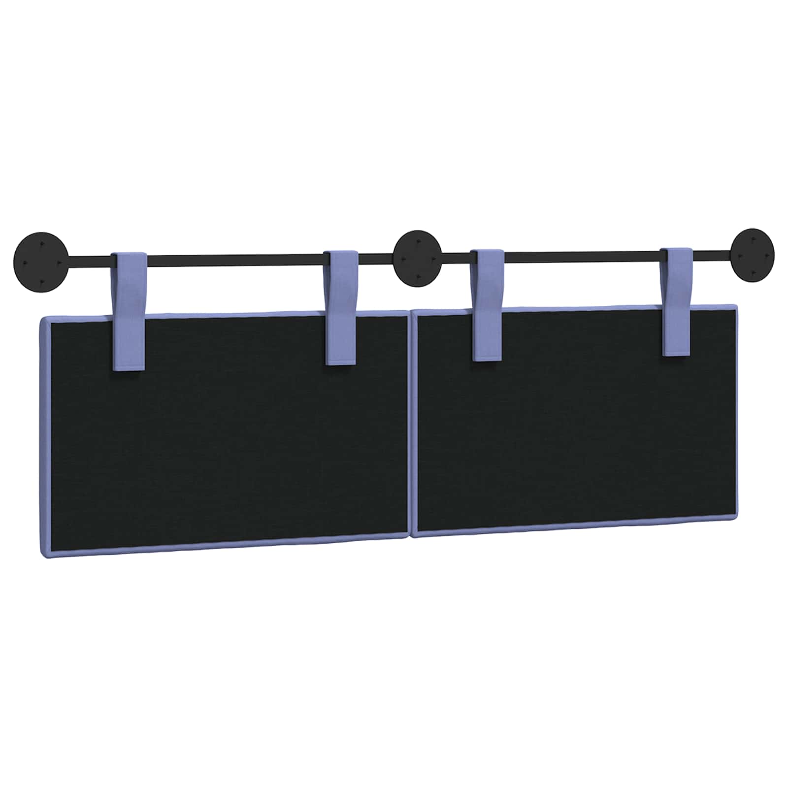 Hangend hoofdbord Jeans Blauw Stof is nu te koop bij PeponiXL, paradijselijk wonen!