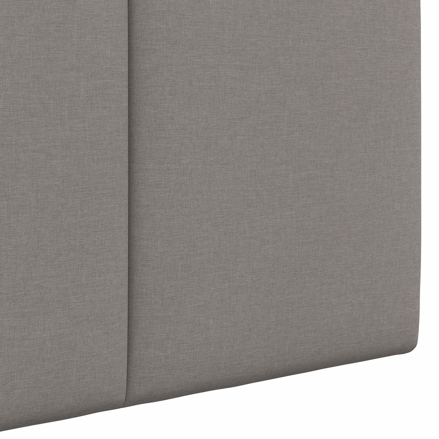 Hangend hoofdbord Taupe Stof is nu te koop bij PeponiXL, paradijselijk wonen!