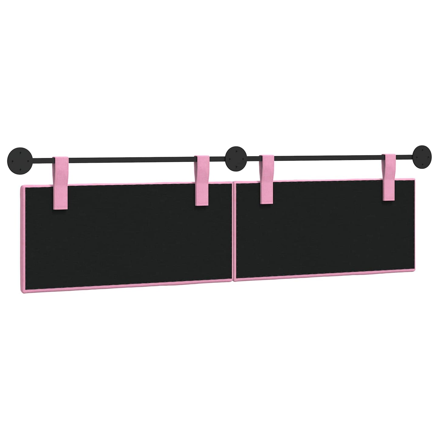 Hangend hoofdbord Roze Stof is nu te koop bij PeponiXL, paradijselijk wonen!
