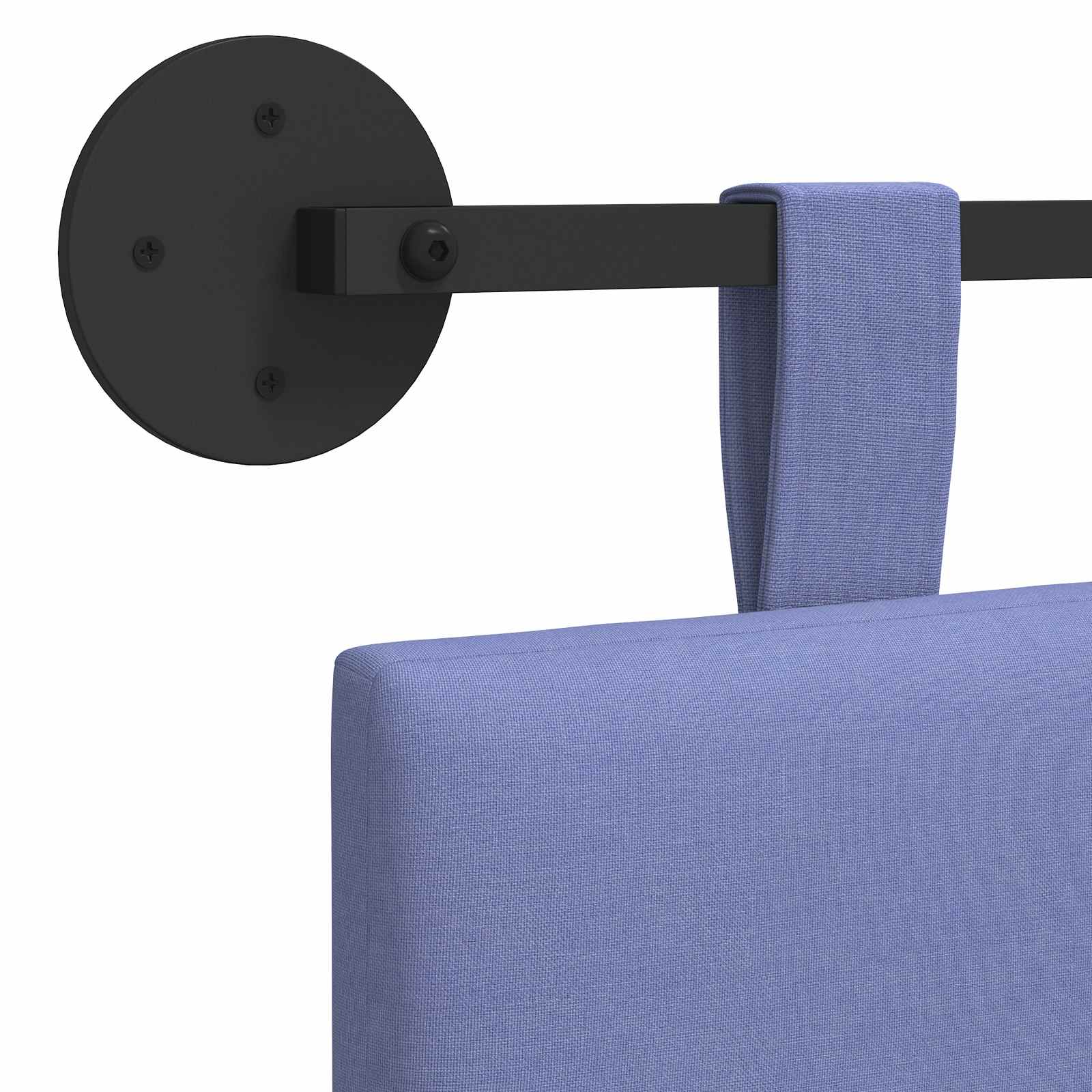 Hangend hoofdbord Jeans Blauw Stof is nu te koop bij PeponiXL, paradijselijk wonen!