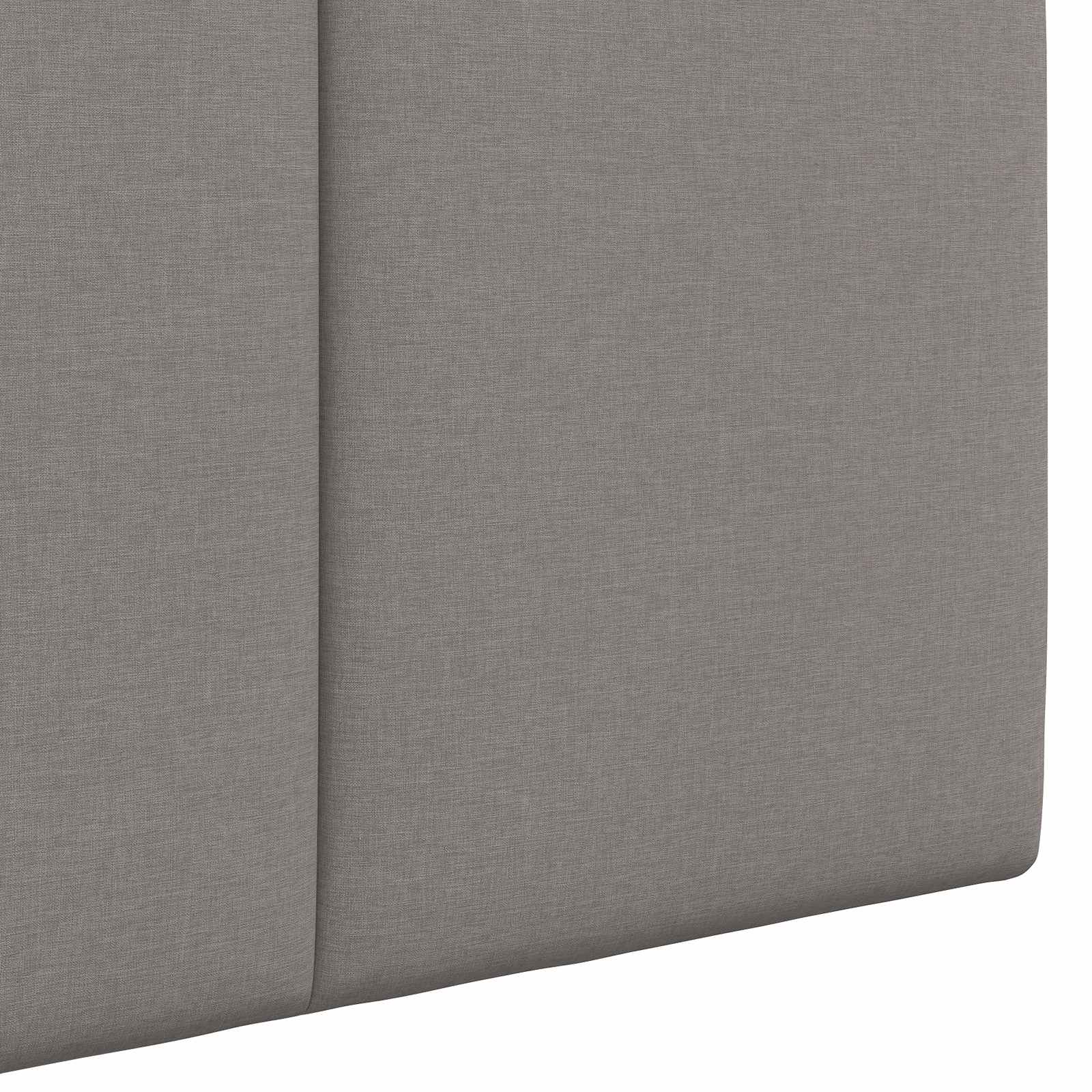 Hangend hoofdbord Taupe Stof is nu te koop bij PeponiXL, paradijselijk wonen!