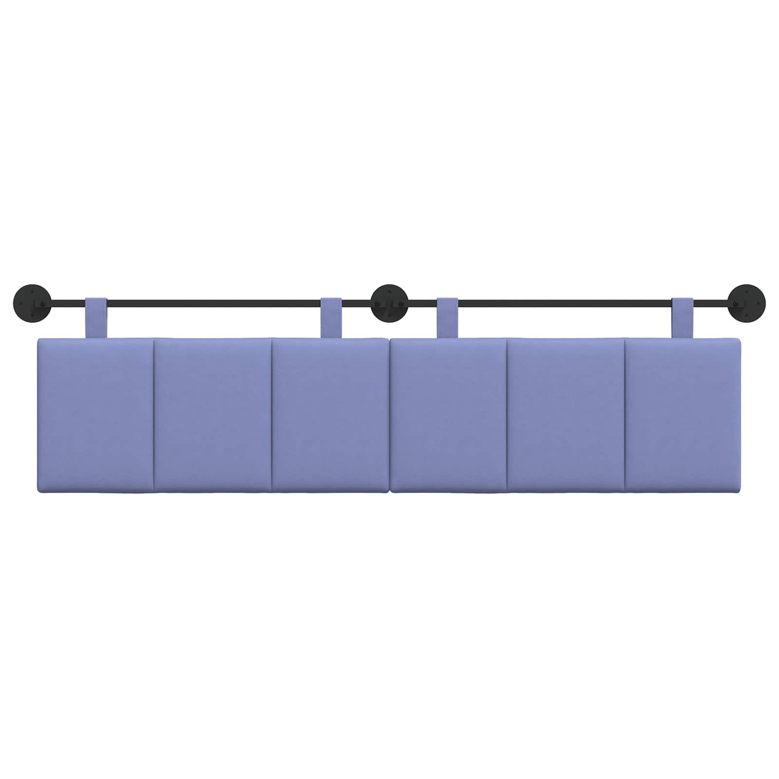 Hangend hoofdbord Jeans Blauw Stof is nu te koop bij PeponiXL, paradijselijk wonen!