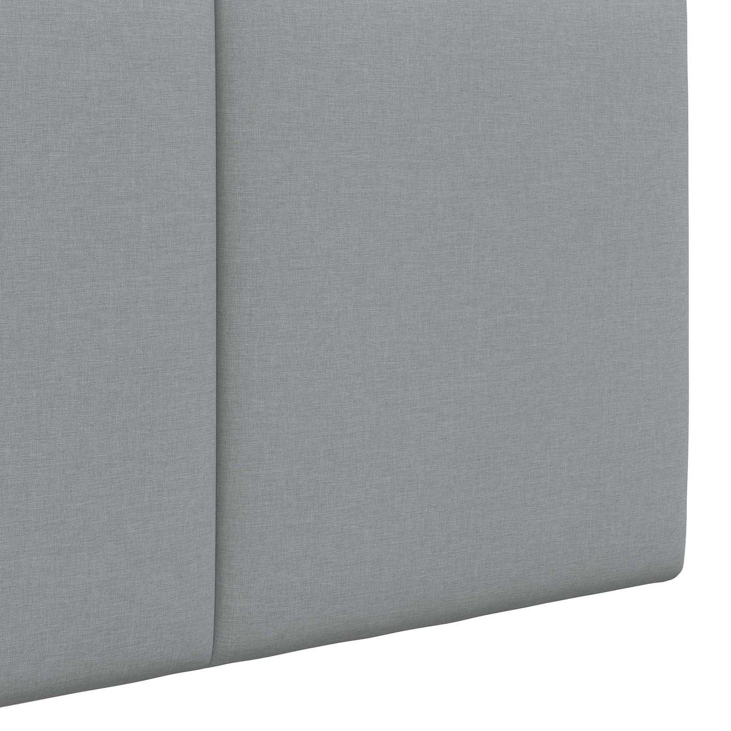 Hangend hoofdbord Lichtgrijs Stof is nu te koop bij PeponiXL, paradijselijk wonen!