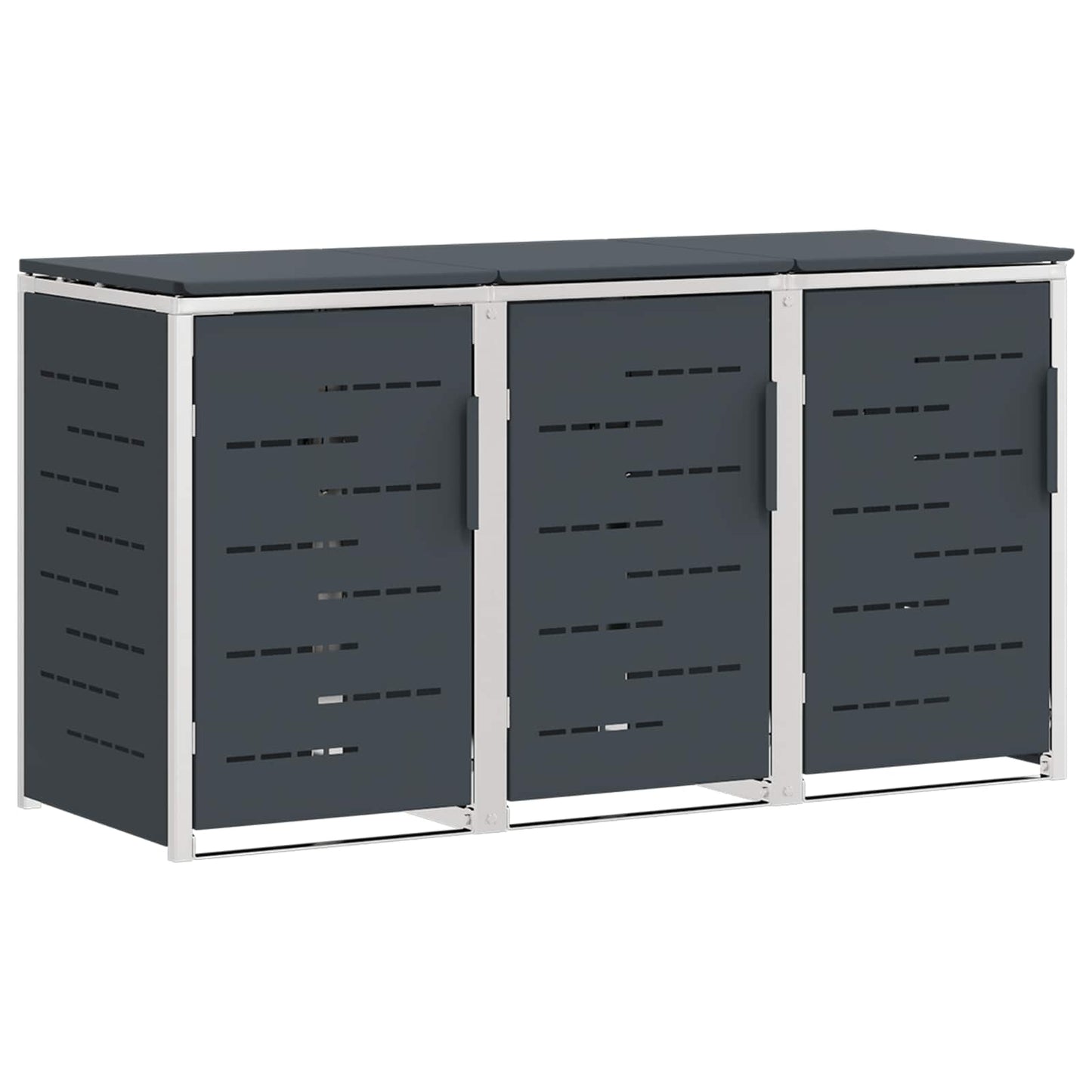 Containerombouw for 3 Bins 240L Roestvrij staal is nu te koop bij PeponiXL, paradijselijk wonen!