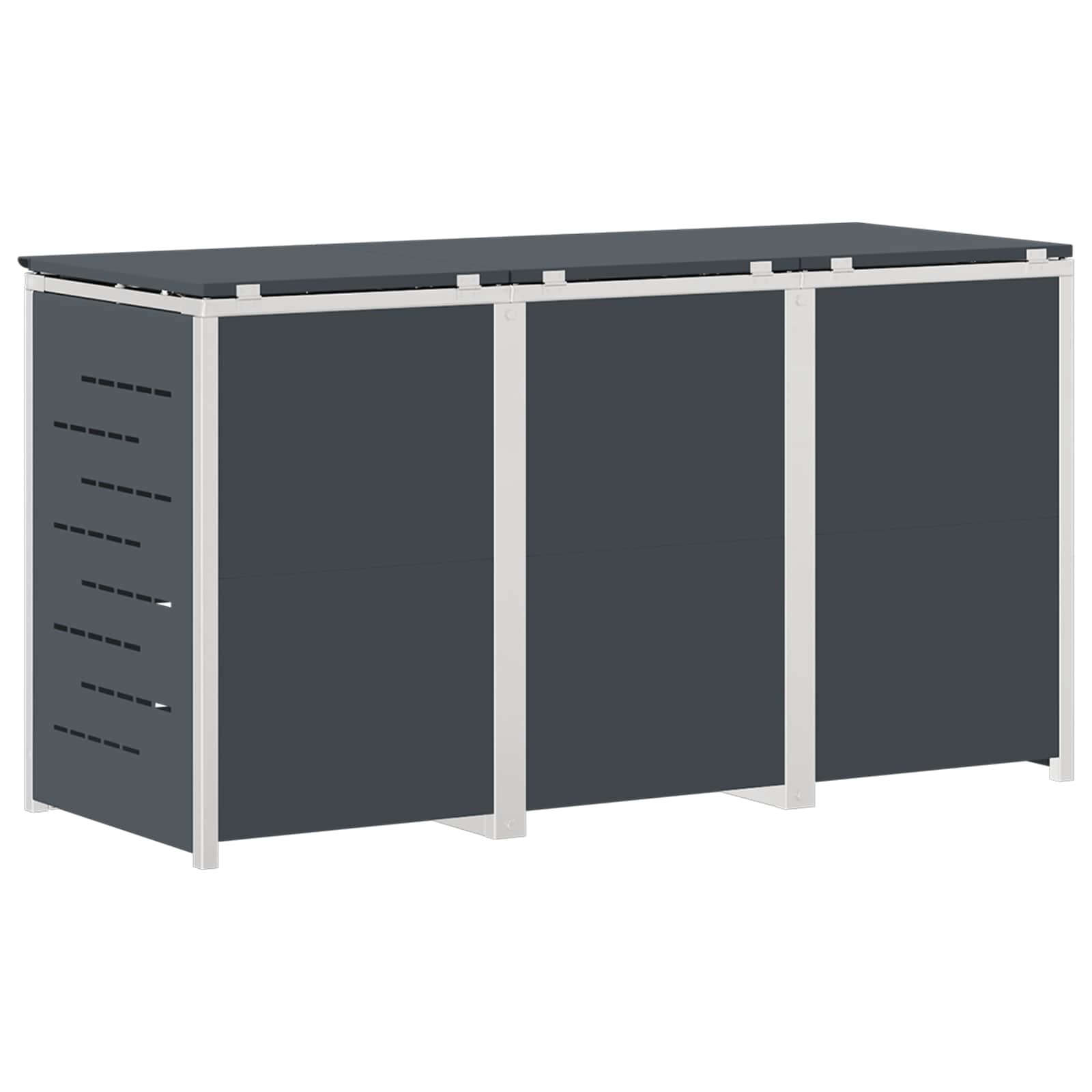 Containerombouw for 3 Bins 240L Roestvrij staal is nu te koop bij PeponiXL, paradijselijk wonen!