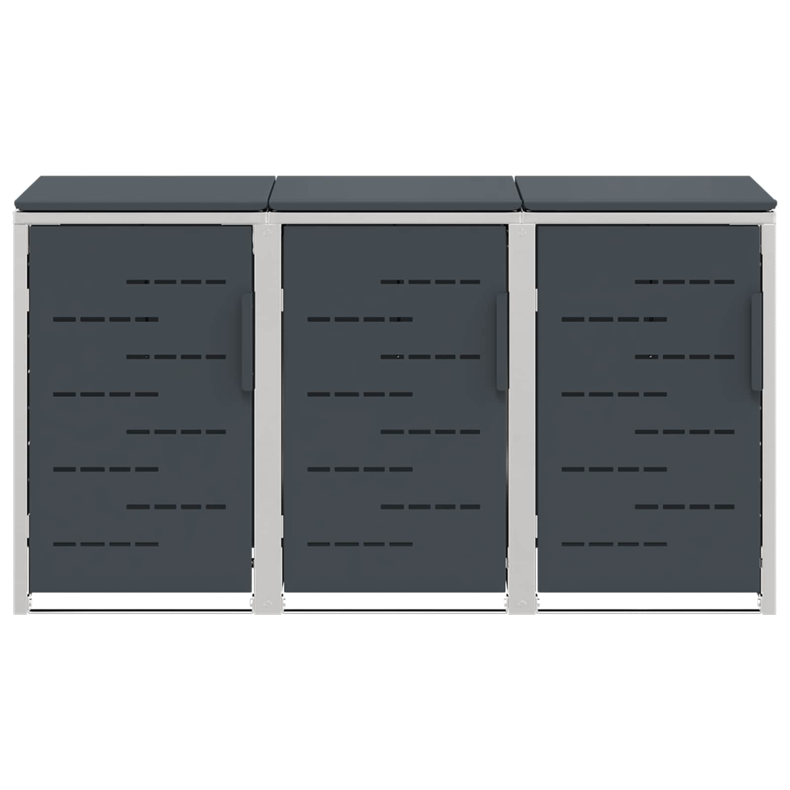 Containerombouw for 3 Bins 240L Roestvrij staal is nu te koop bij PeponiXL, paradijselijk wonen!