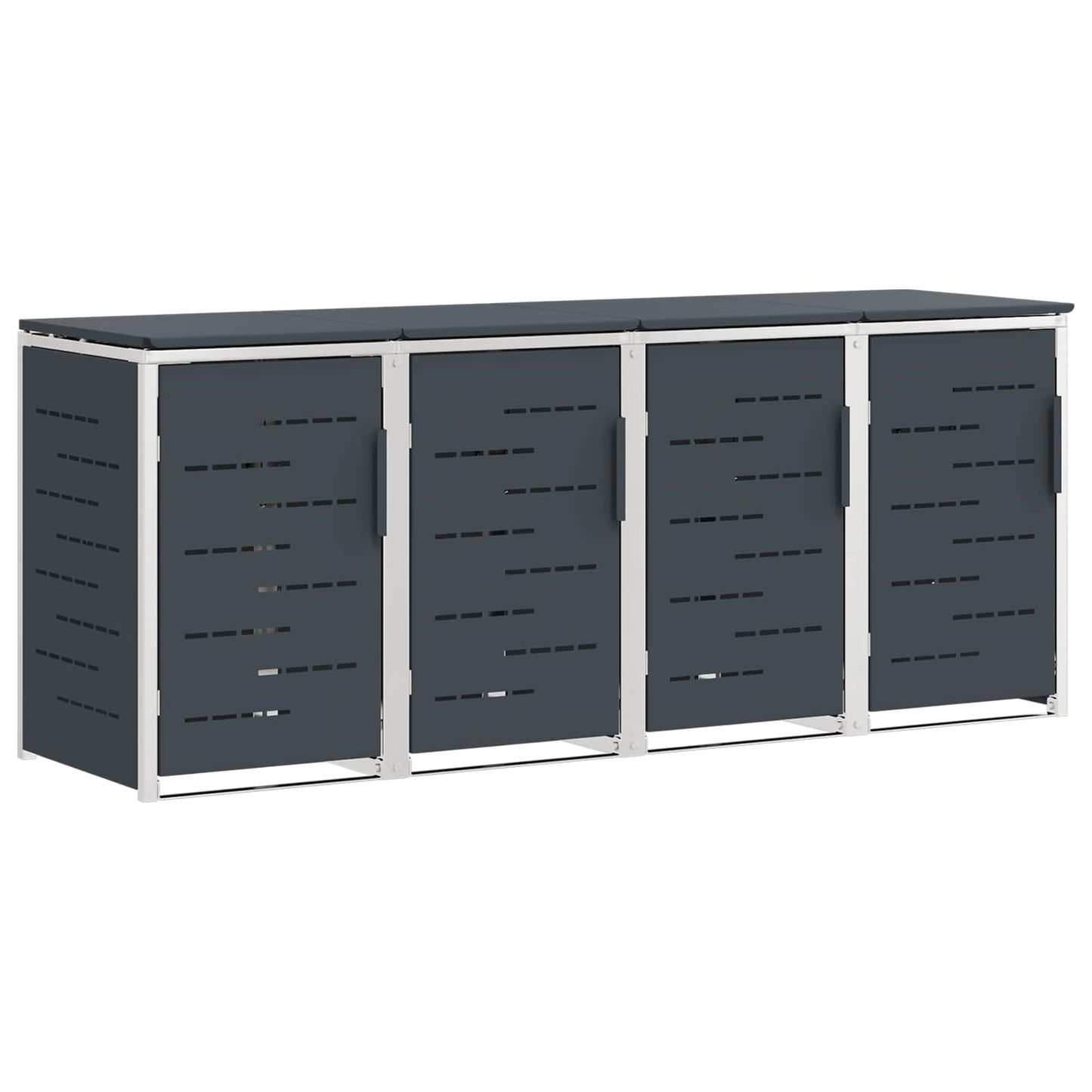 Containerombouw for 4 Bins 240L Roestvrij staal is nu te koop bij PeponiXL, paradijselijk wonen!
