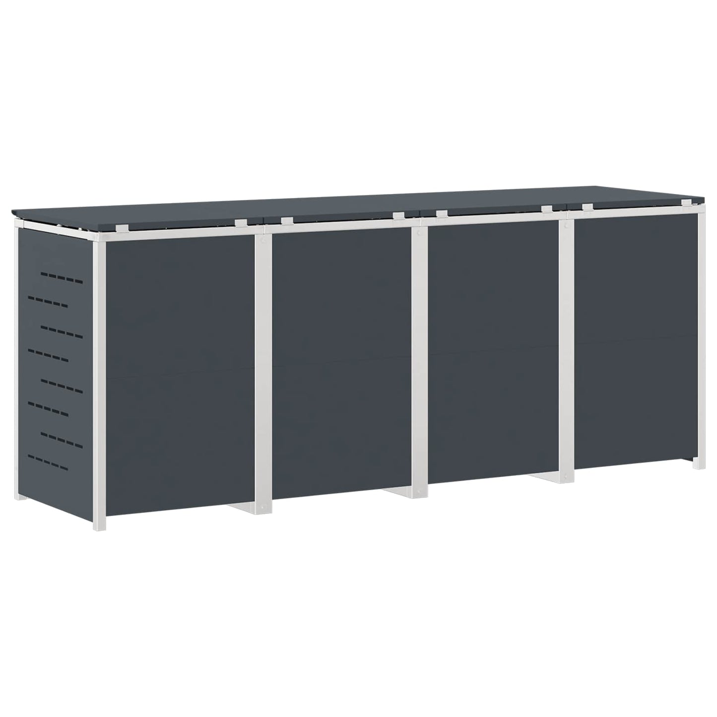 Containerombouw for 4 Bins 240L Roestvrij staal is nu te koop bij PeponiXL, paradijselijk wonen!