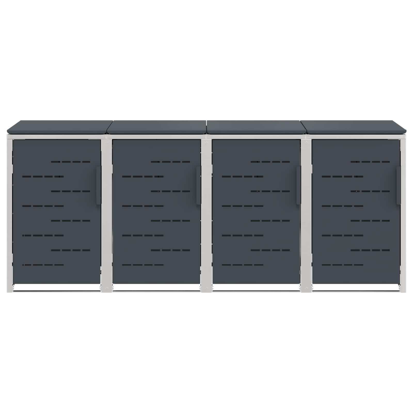 Containerombouw for 4 Bins 240L Roestvrij staal is nu te koop bij PeponiXL, paradijselijk wonen!