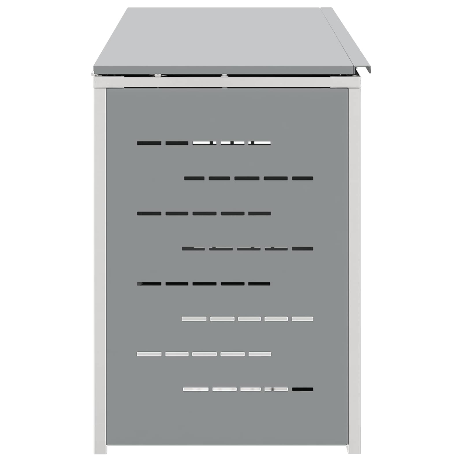 Containerombouw for 4 Bins 240L Roestvrij staal Grijs is nu te koop bij PeponiXL, paradijselijk wonen!