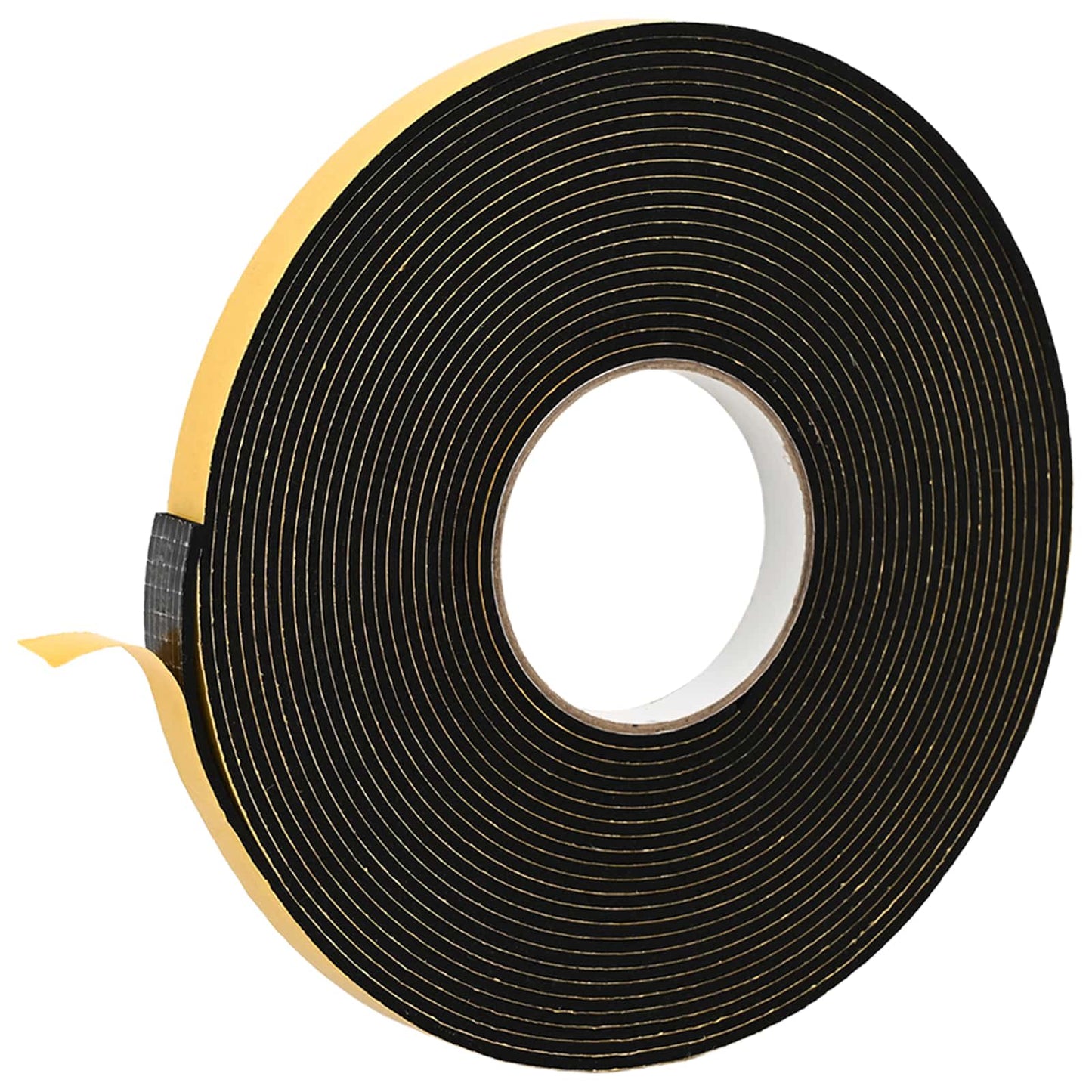 Zelfklevende schuimtape 2 pcs Zwart 10mm x 10m CR Schuim is nu te koop bij PeponiXL, paradijselijk wonen!