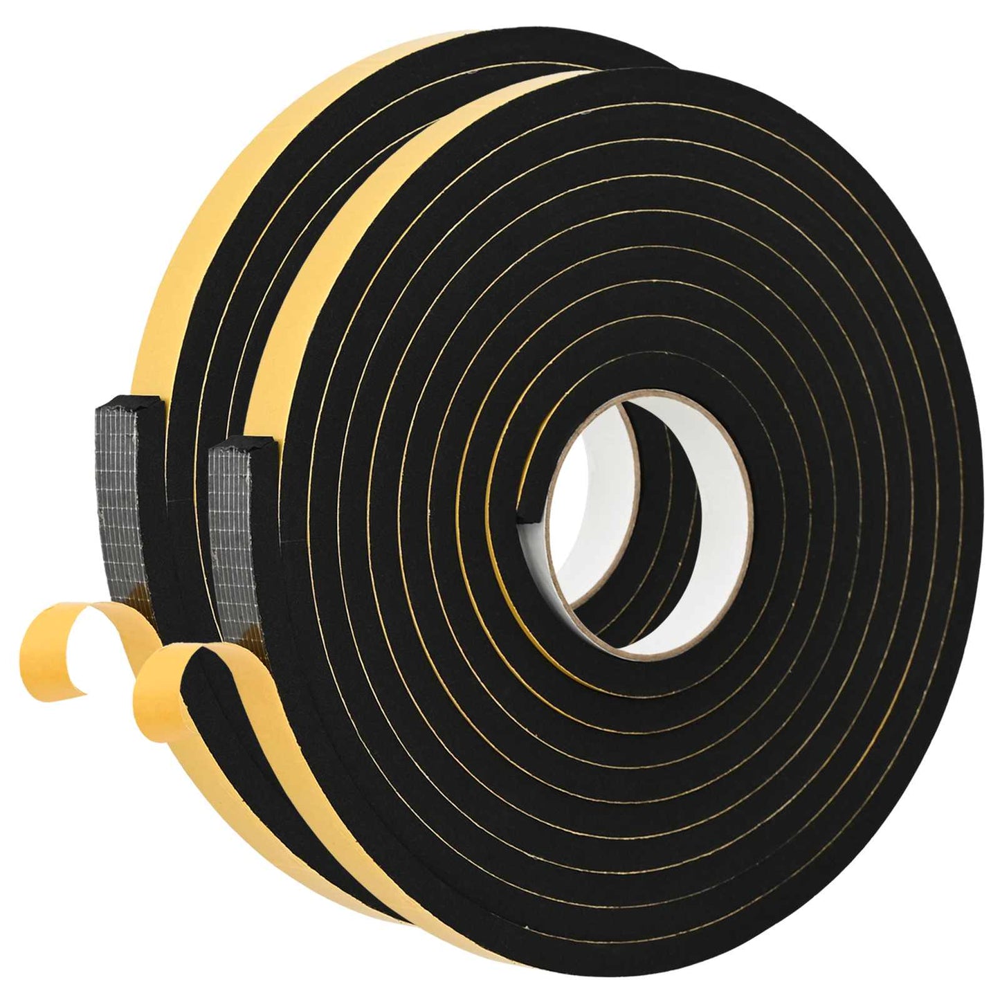 Zelfklevende schuimtape 2 pcs Zwart 20mm x 5m CR Schuim is nu te koop bij PeponiXL, paradijselijk wonen!