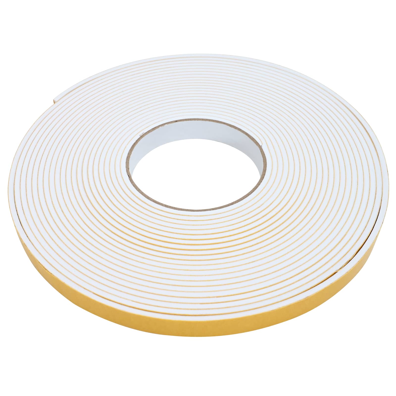 Zelfklevende schuimtape 10 pcs Wit 15mm x 10m CR Schuim is nu te koop bij PeponiXL, paradijselijk wonen!