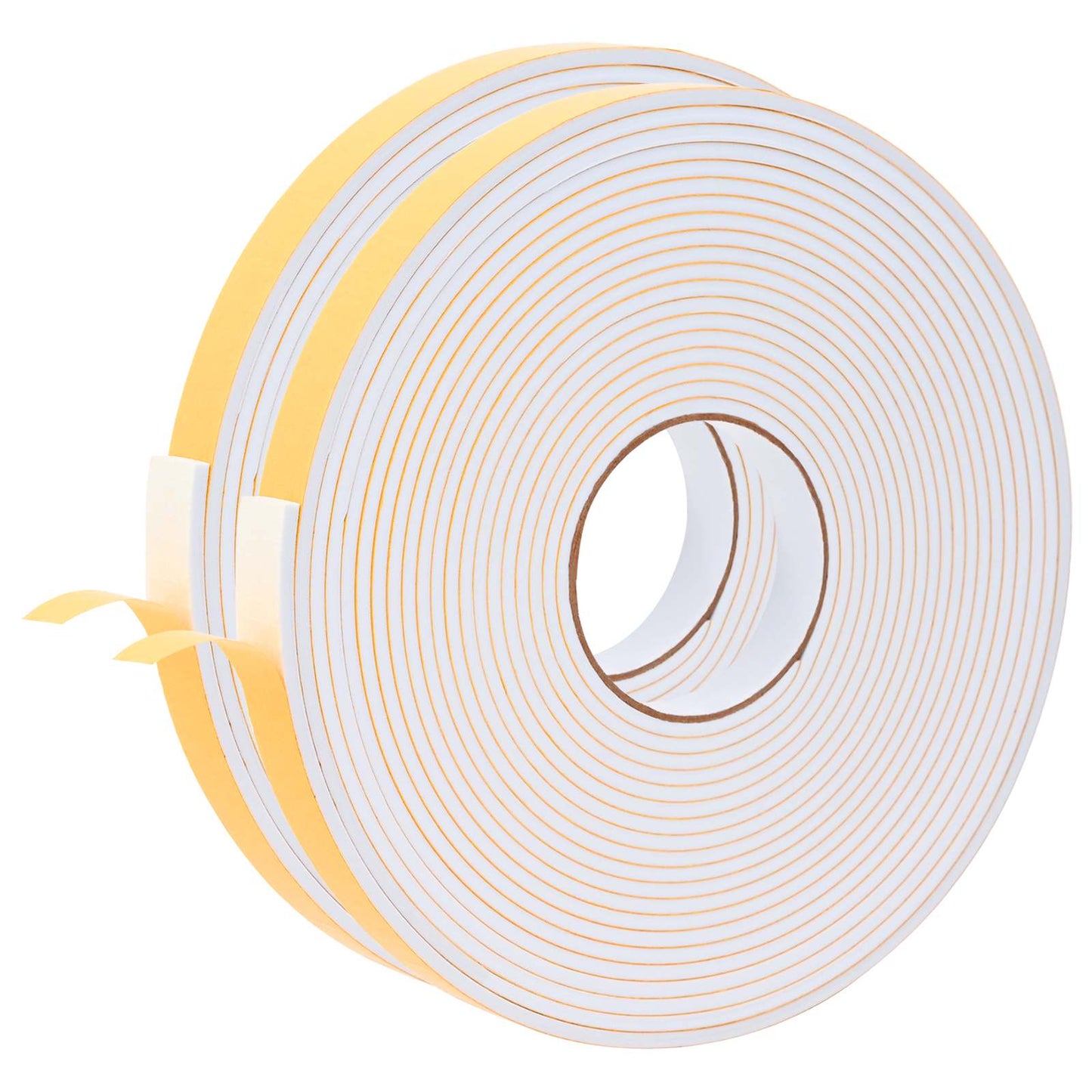 Zelfklevende schuimtape 2 pcs Wit 20mm x 10m CR Schuim is nu te koop bij PeponiXL, paradijselijk wonen!