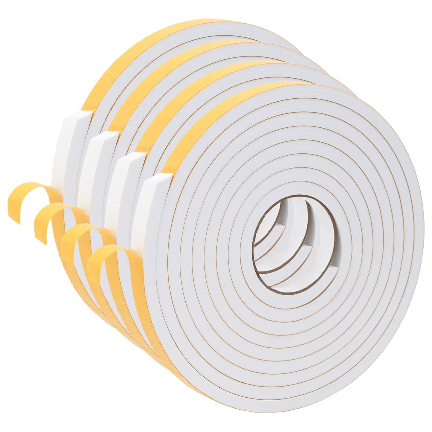 Zelfklevende schuimtape 4 pcs Wit 20mm x 5m CR Schuim is nu te koop bij PeponiXL, paradijselijk wonen!