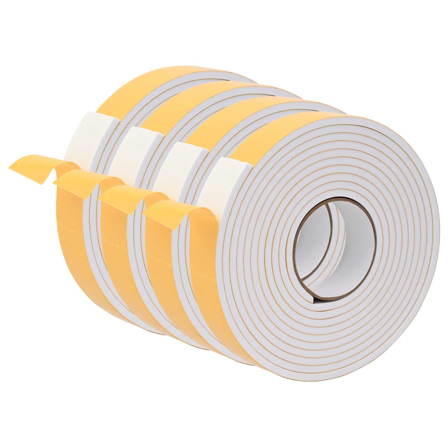 Zelfklevende schuimtape 4 pcs Wit 30mm x 5m CR Schuim is nu te koop bij PeponiXL, paradijselijk wonen!