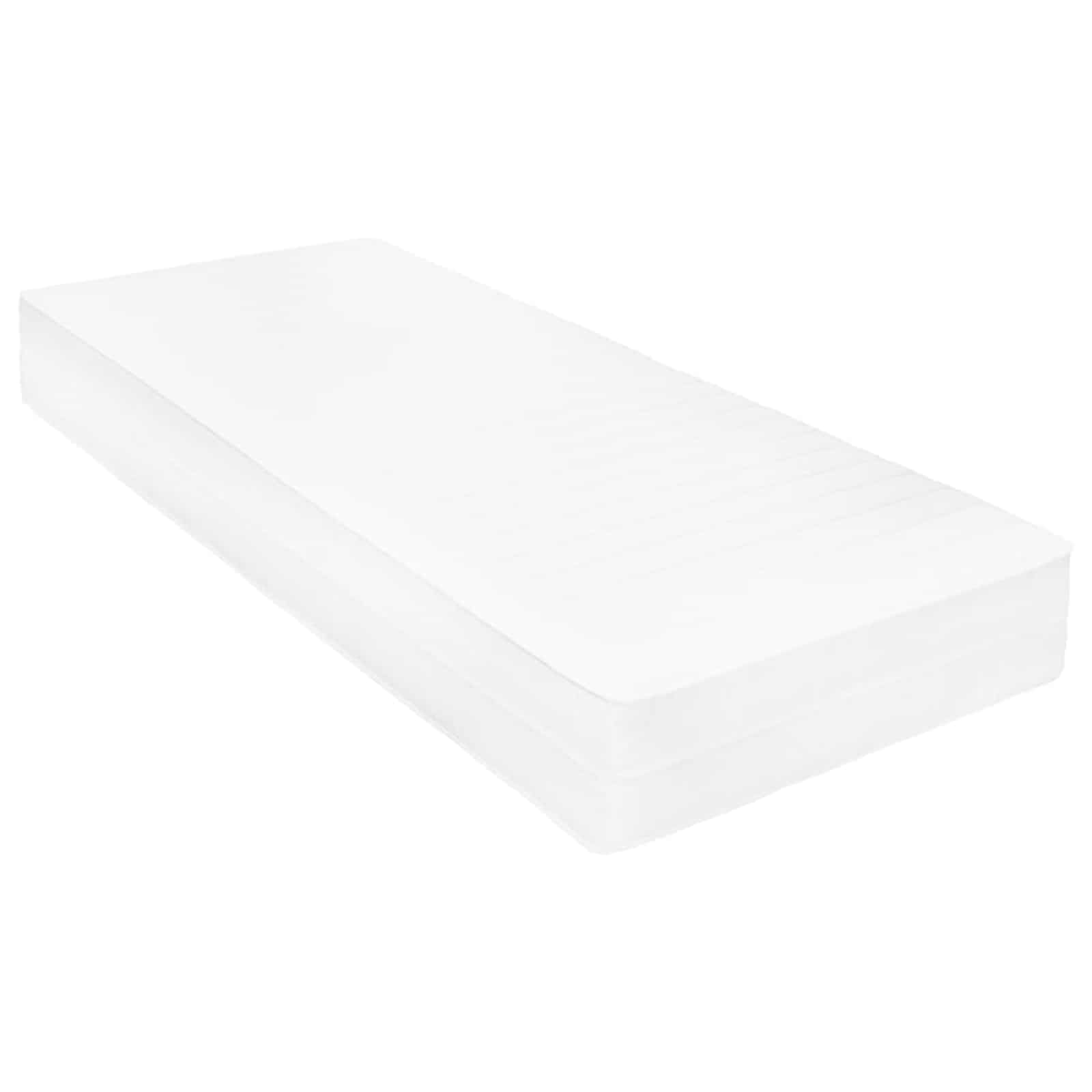 Daybed met matras met hoofdeinde Waxbruin en wit 90 x 200 cm is nu te koop bij PeponiXL, paradijselijk wonen!