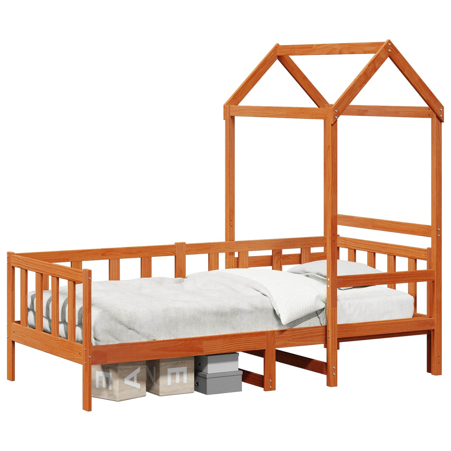 Dagbed Set 2 pcs Wasbruin Massief grenenhout is nu te koop bij PeponiXL, paradijselijk wonen!