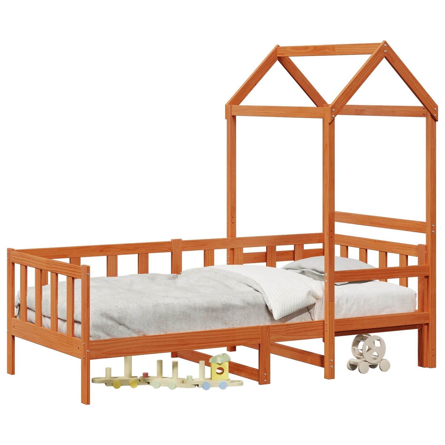 Dagbed Set 2 pcs Wasbruin Massief grenenhout is nu te koop bij PeponiXL, paradijselijk wonen!
