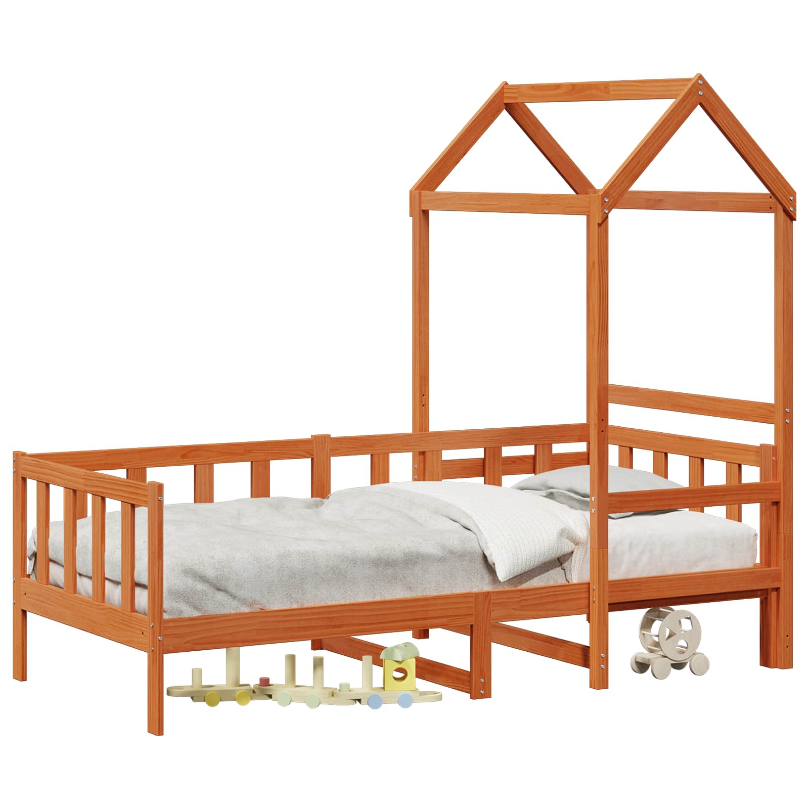 Dagbed Set 2 pcs Wasbruin Massief grenenhout is nu te koop bij PeponiXL, paradijselijk wonen!