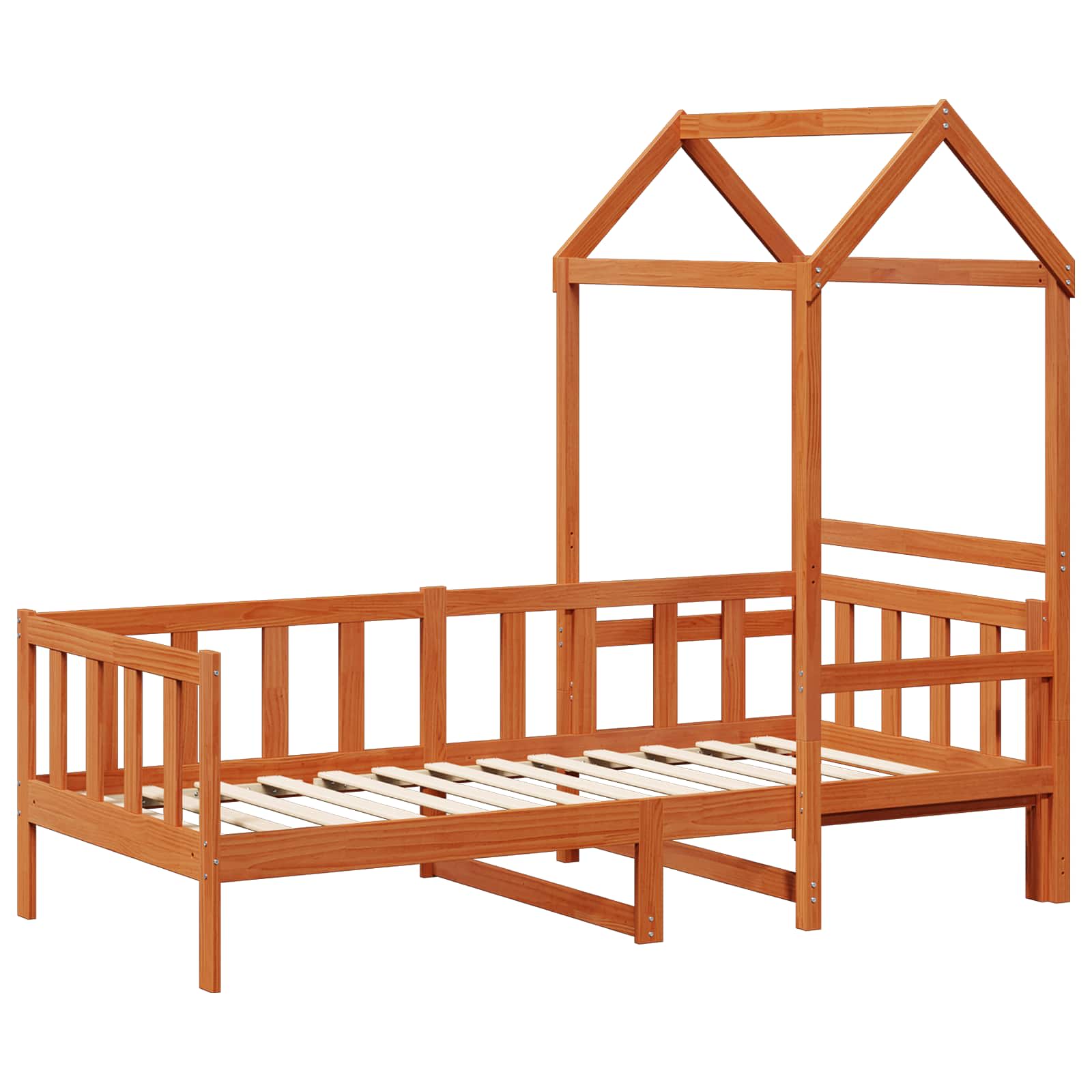 Dagbed Set 2 pcs Wasbruin Massief grenenhout is nu te koop bij PeponiXL, paradijselijk wonen!