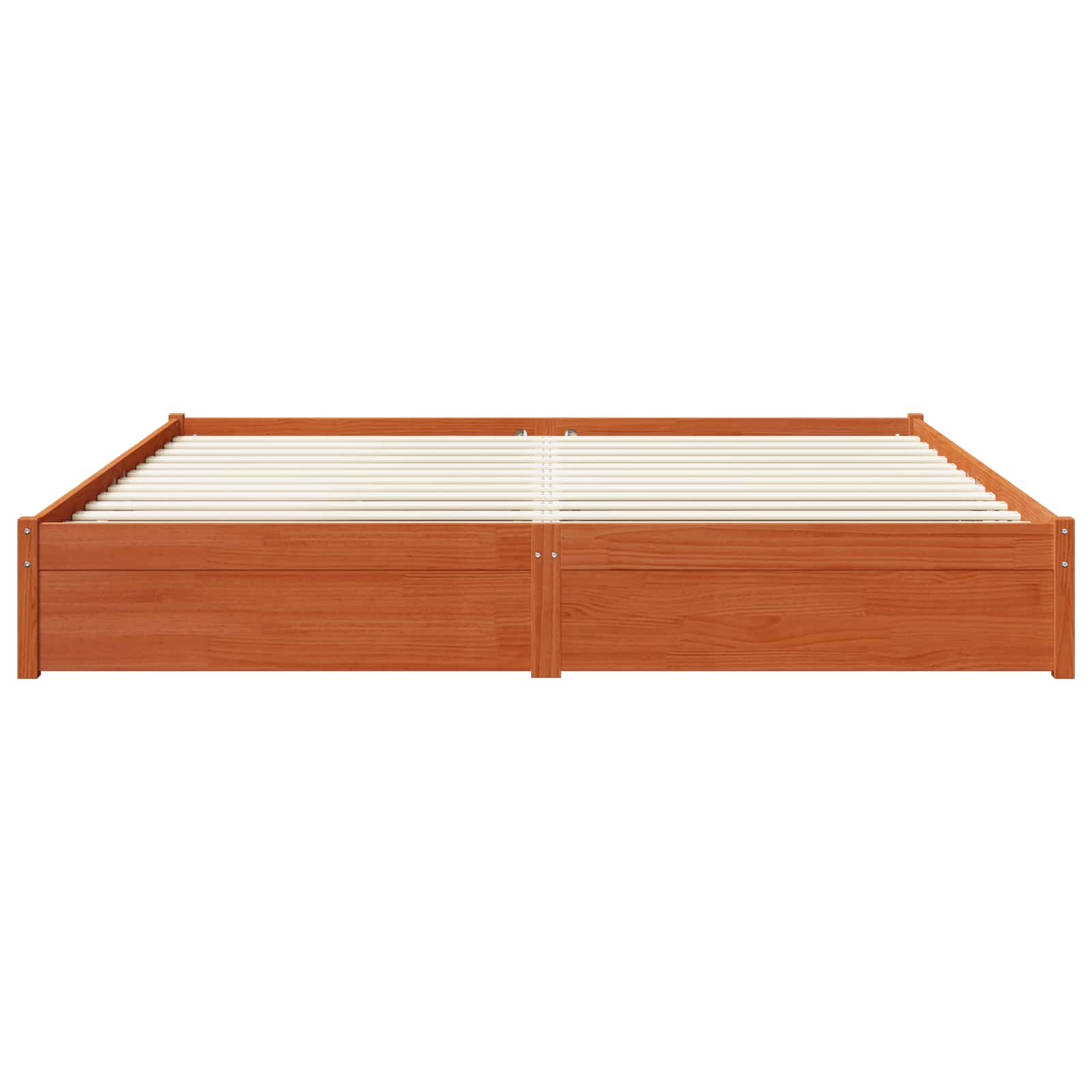 Bedframe met lade Wasbruin 180 x 200 cm Massief Vurenhout is nu te koop bij PeponiXL, paradijselijk wonen!