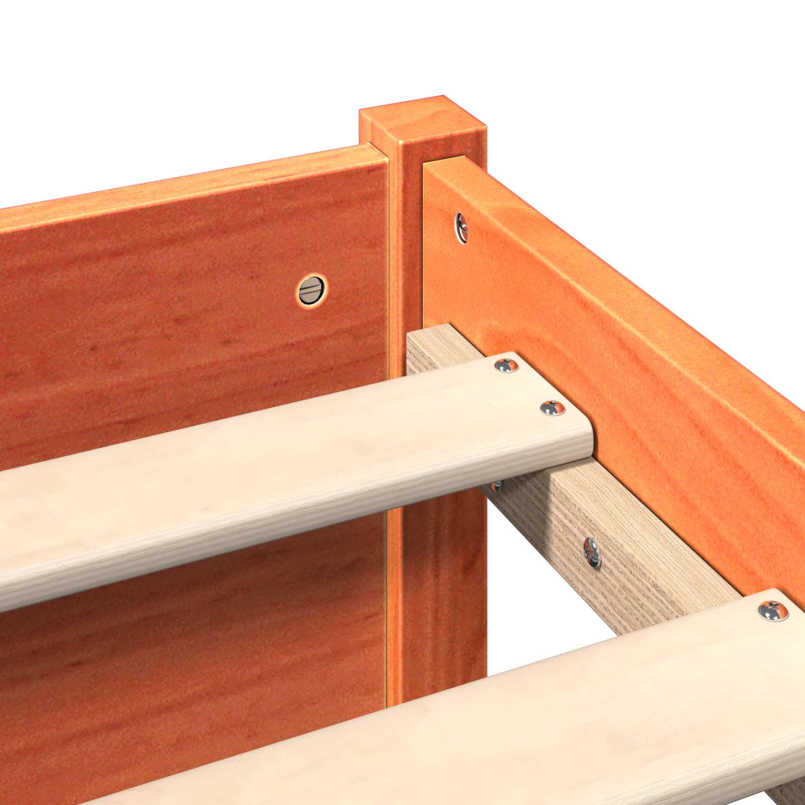 Bedframe met opberghoofdeksel 2 pcs Wasbruin Massief Vurenhout is nu te koop bij PeponiXL, paradijselijk wonen!