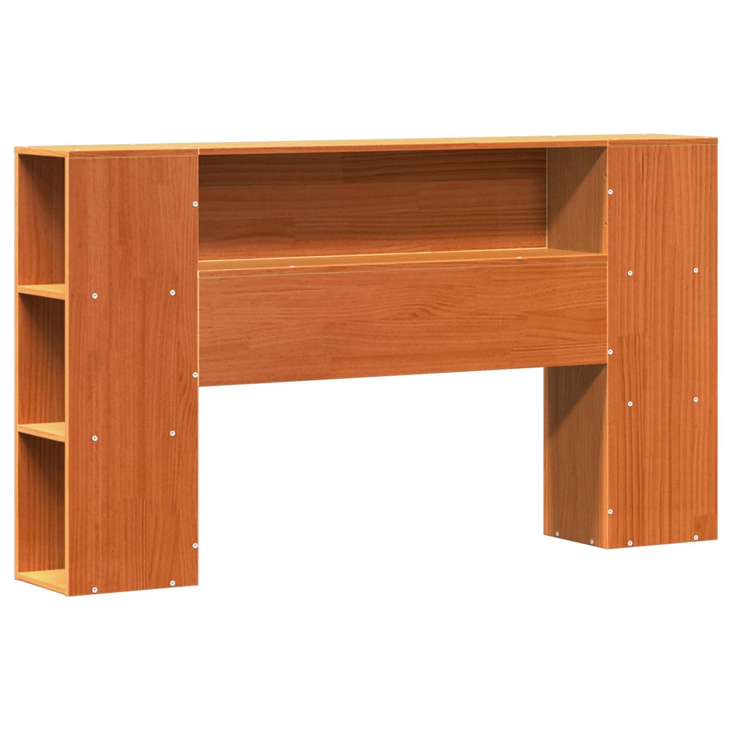 Bedframe met opberghoofdeksel 2 pcs Wasbruin Massief Vurenhout is nu te koop bij PeponiXL, paradijselijk wonen!
