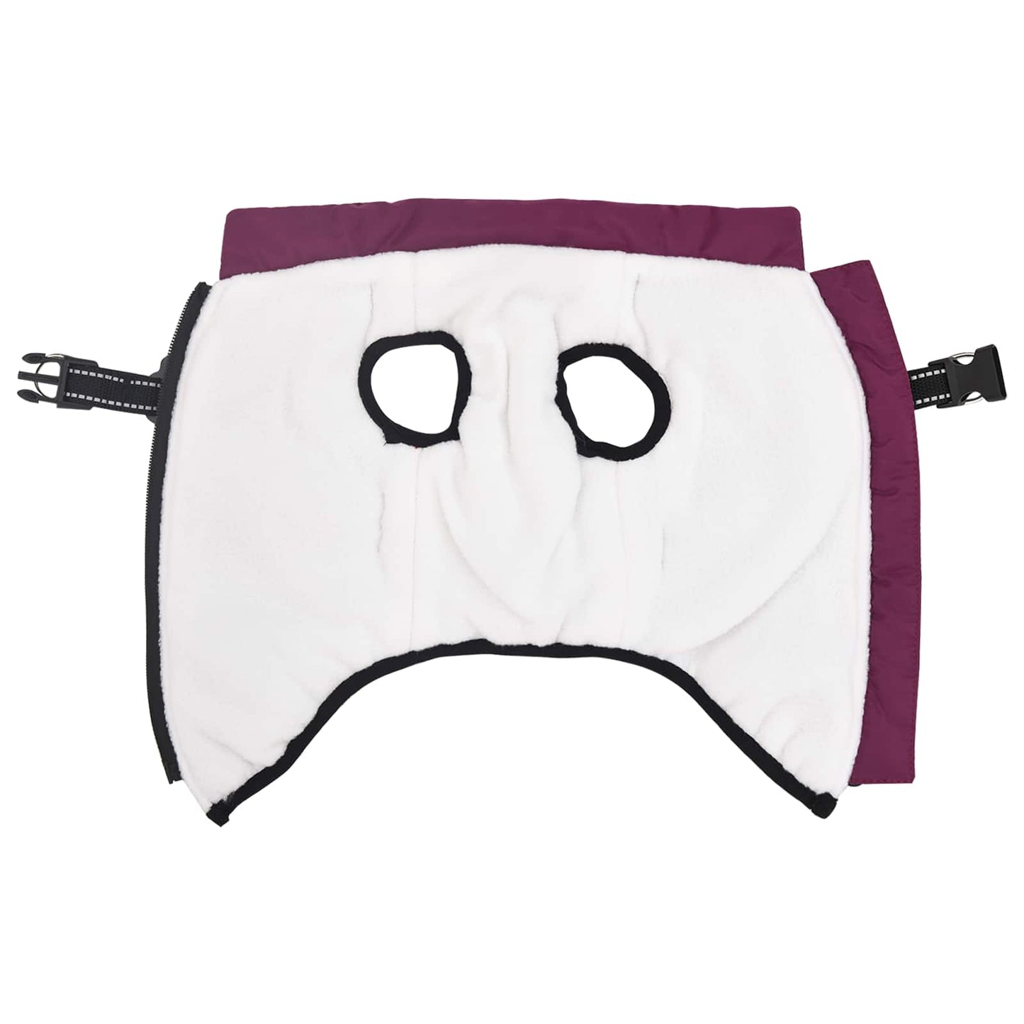 Hondenjas met harnas Paars L Fleece en polyester is nu te koop bij PeponiXL, paradijselijk wonen!