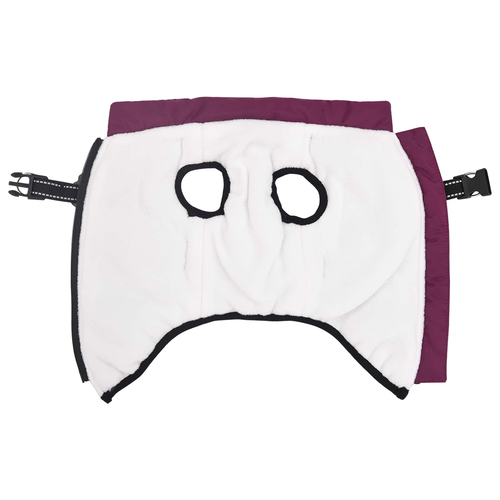 Hondenjas met harnas Paars 2XL Fleece en polyester is nu te koop bij PeponiXL, paradijselijk wonen!