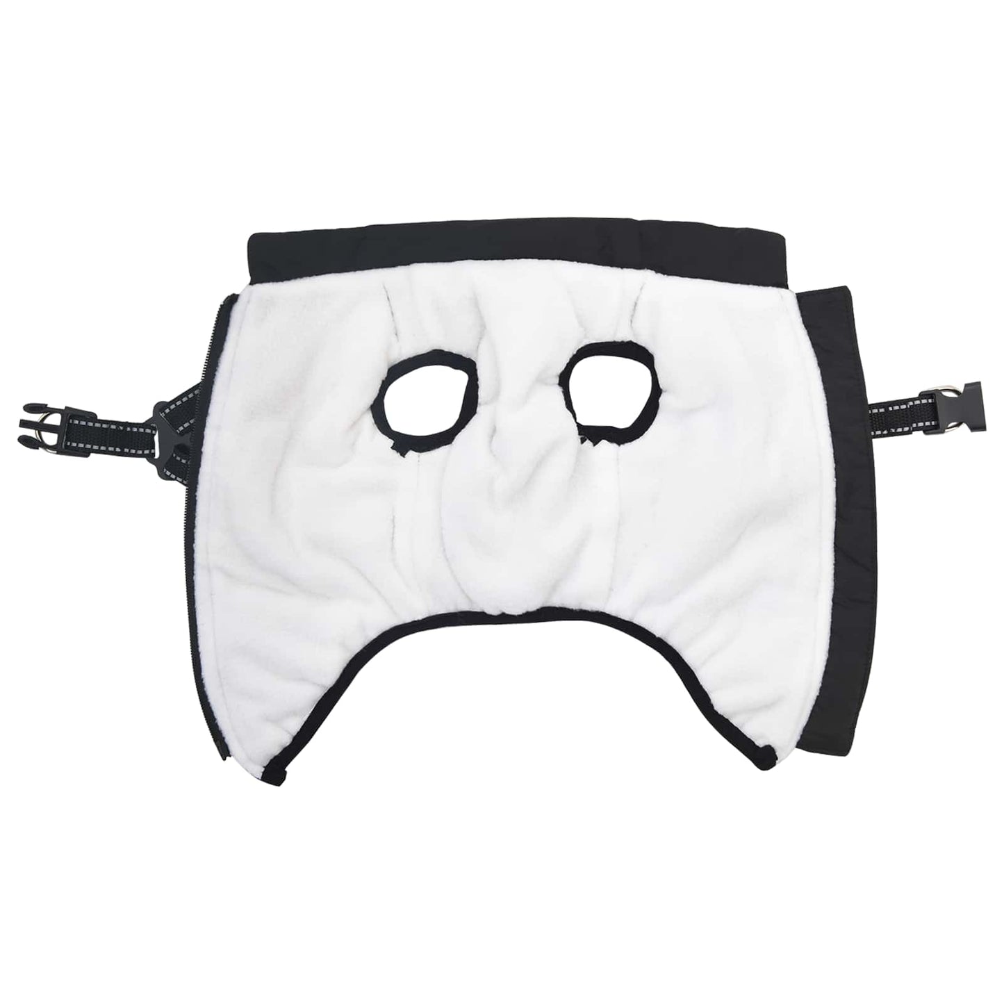 Hondenjas met harnas Zwart M Fleece en polyester is nu te koop bij PeponiXL, paradijselijk wonen!