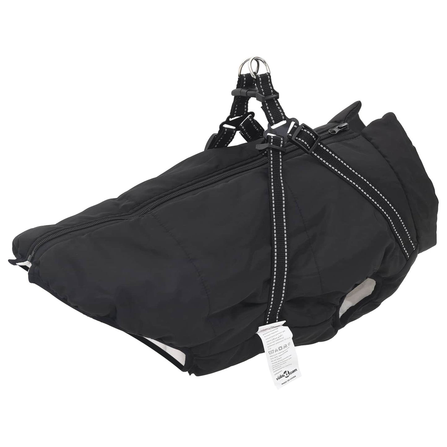 Hondenjas Zwart L52 Fleece en polyester