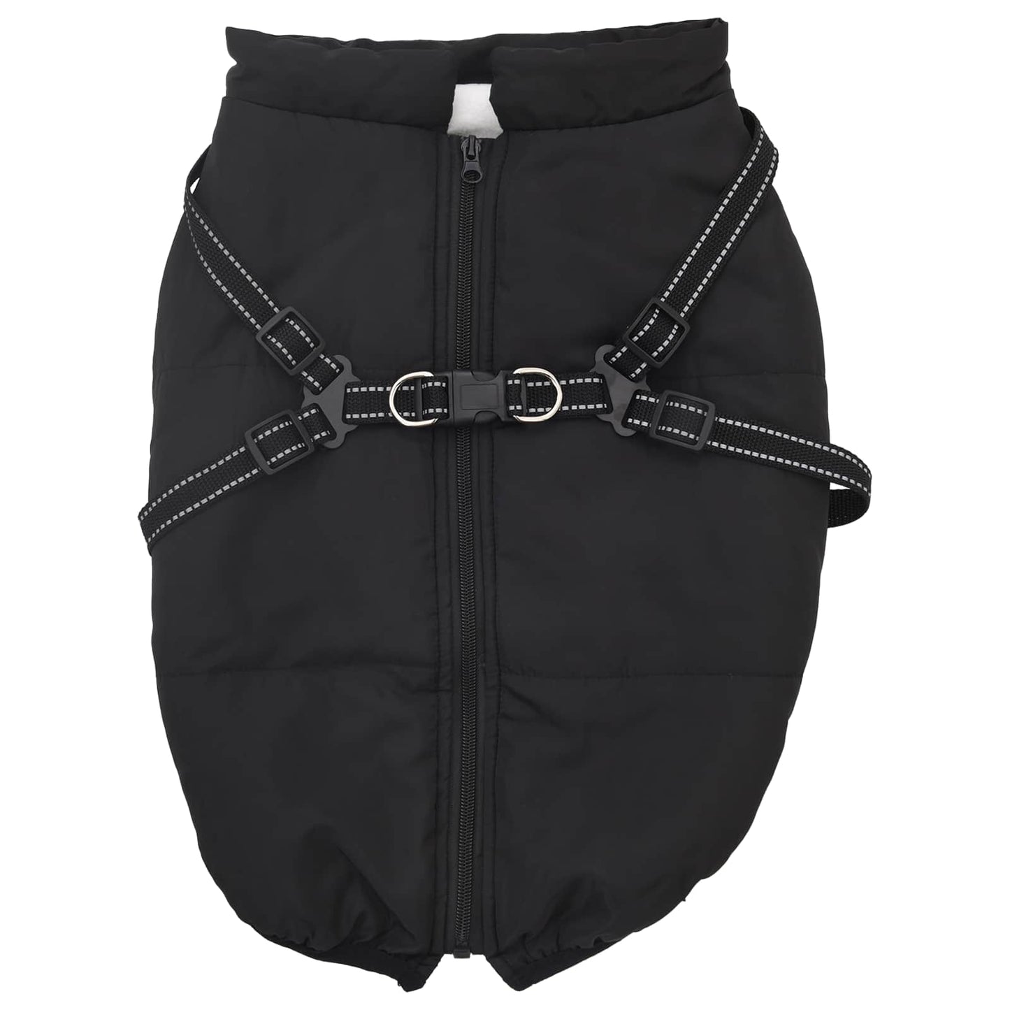 Hondenjas Zwart L52 Fleece en polyester
