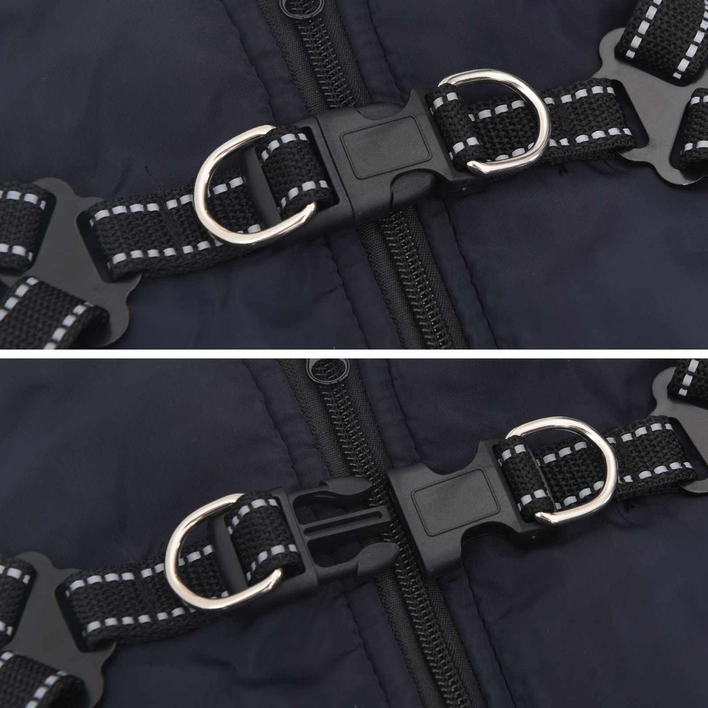 Hondenjas Marineblauw L24 Fleece en polyester is nu te koop bij PeponiXL, paradijselijk wonen!