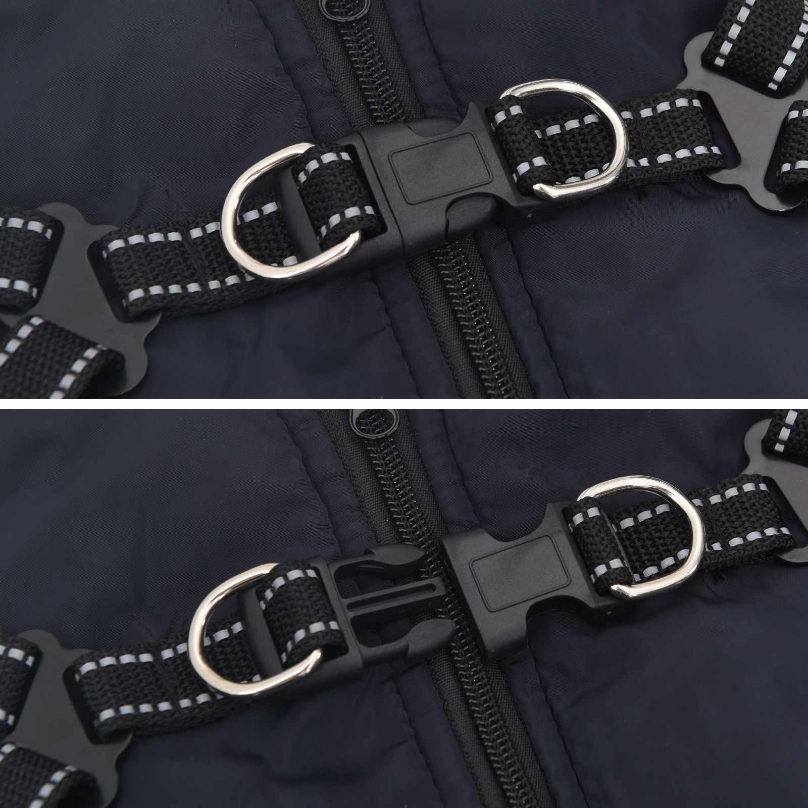 Hondenjas Marineblauw L28 Fleece en polyester is nu te koop bij PeponiXL, paradijselijk wonen!