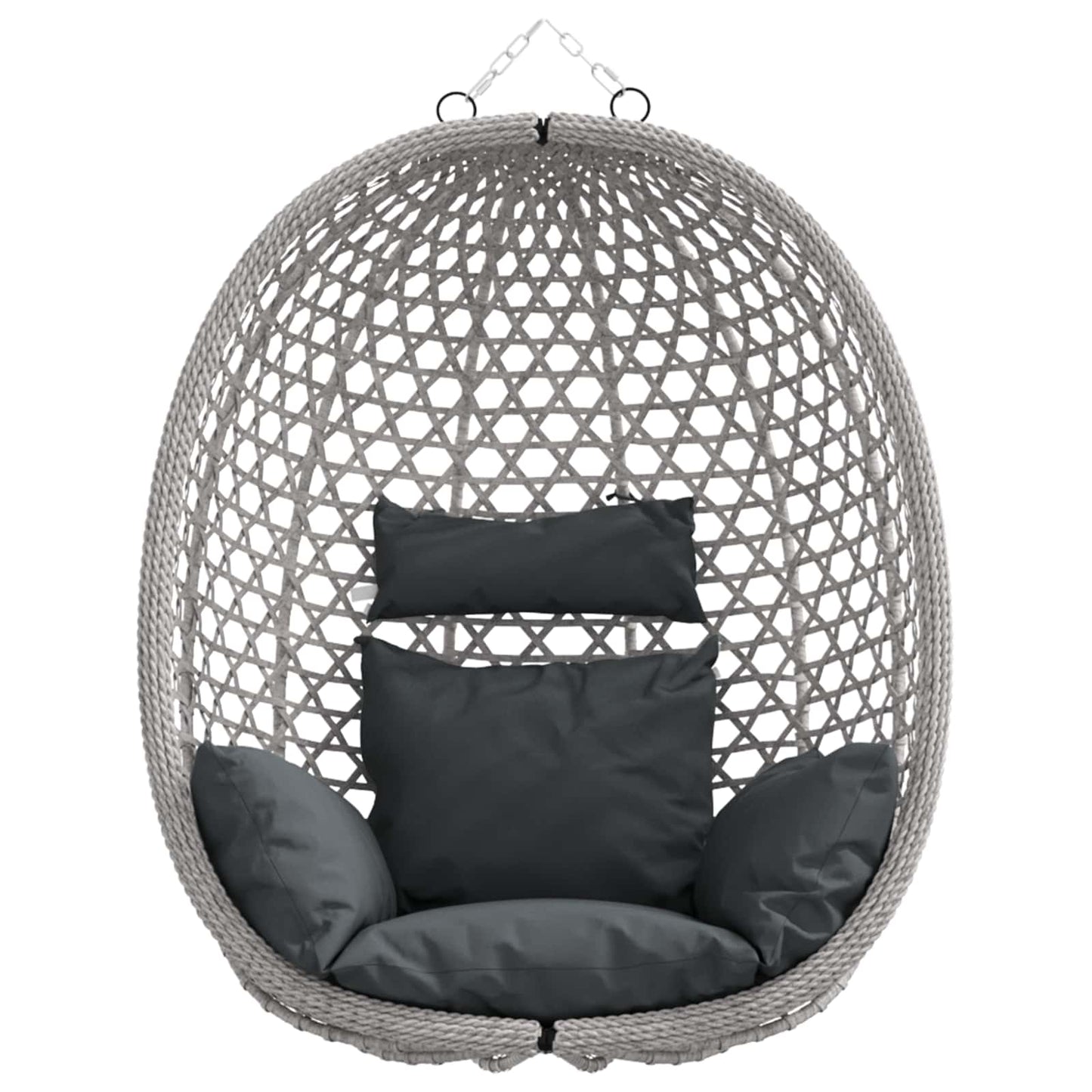Hangende eierstoel zonder standaard Antraciet en Grijs is nu te koop bij PeponiXL, paradijselijk wonen!