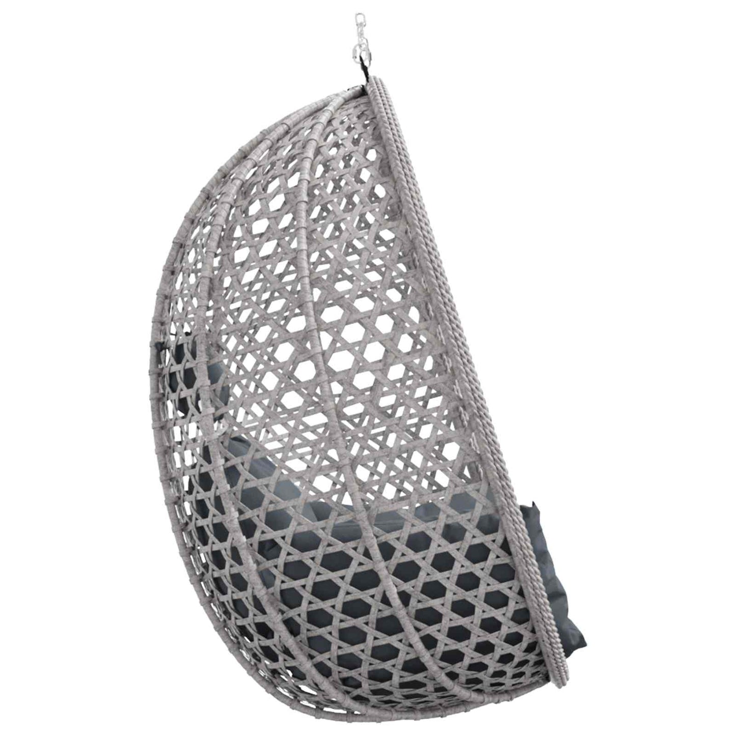 Hangende eierstoel zonder standaard Antraciet en Grijs is nu te koop bij PeponiXL, paradijselijk wonen!