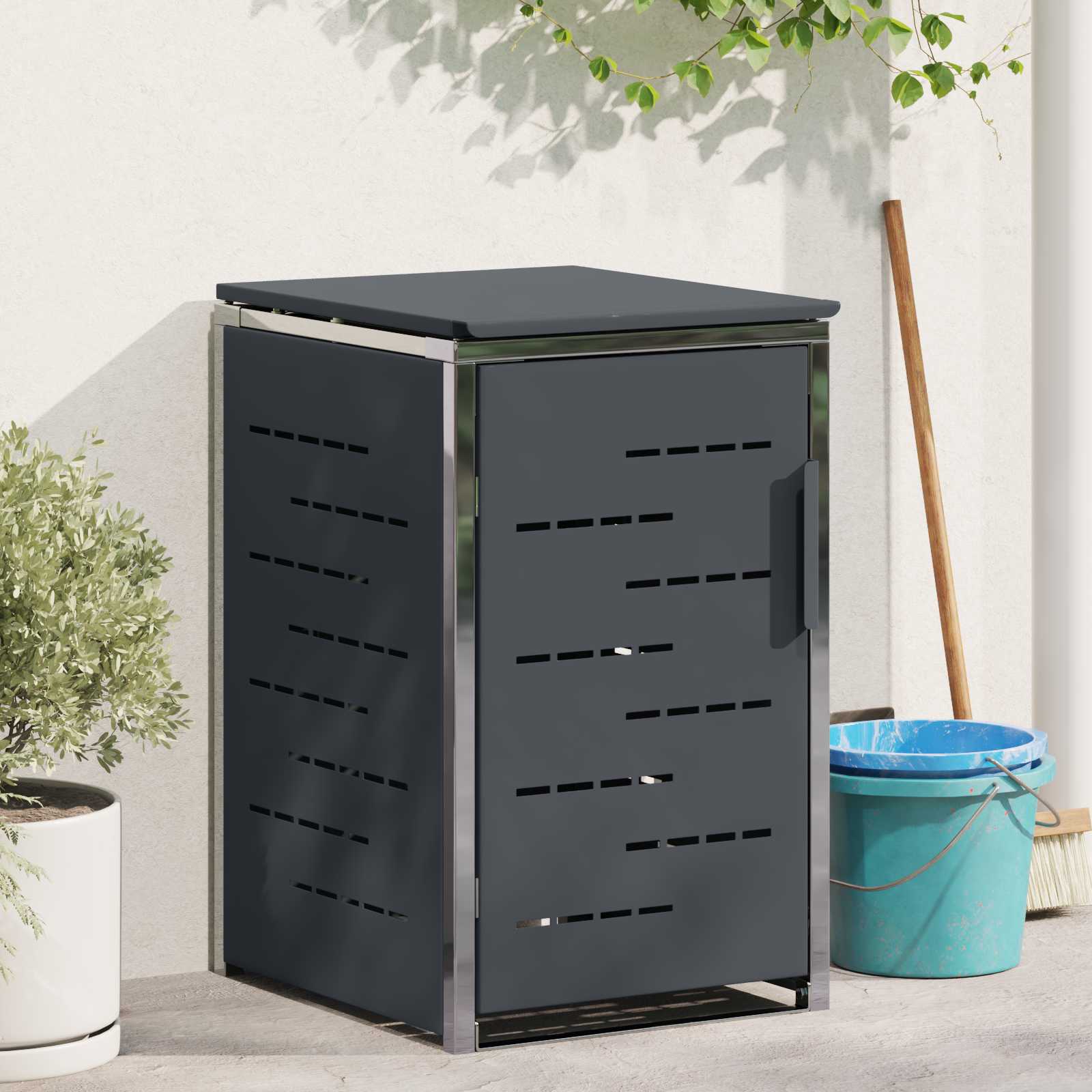 Containerombouw for 1 Bin 240L Antracietkleurig is nu te koop bij PeponiXL, paradijselijk wonen!