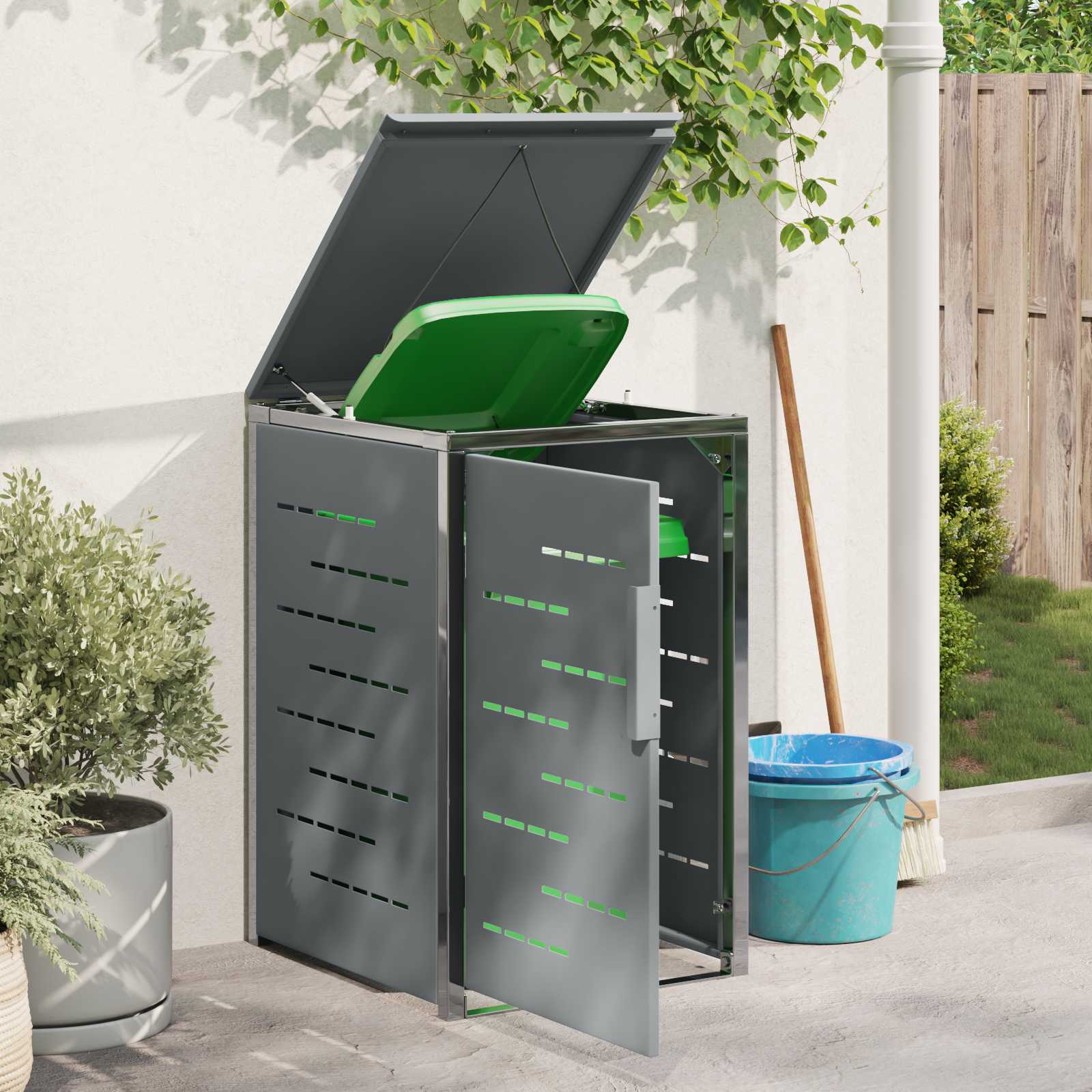 Containerombouw for 1 Bin 240L Grijs is nu te koop bij PeponiXL, paradijselijk wonen!